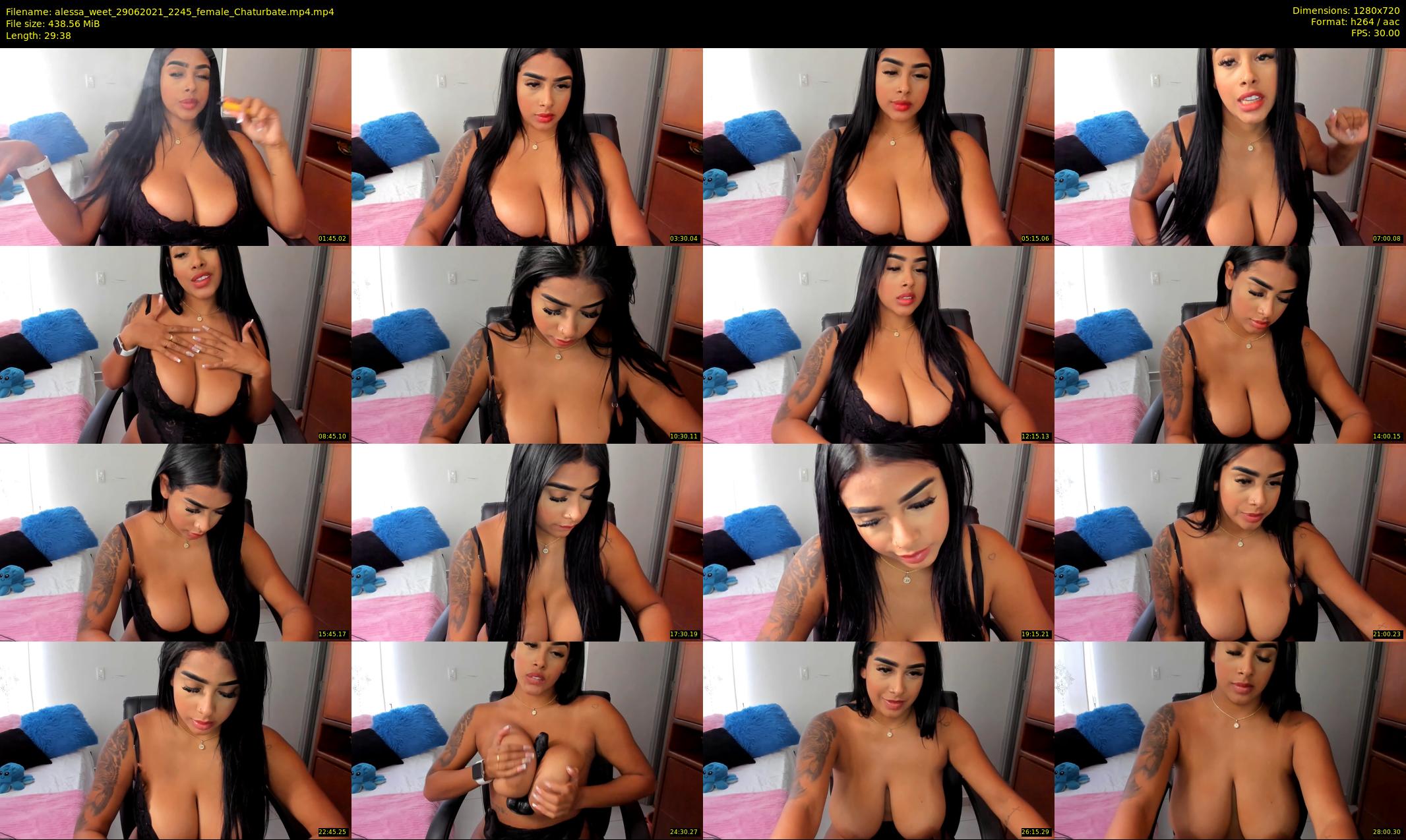 alessa_weet — 30 minute Chaturbate female cam show recording, 720p, Jun 29, 2021