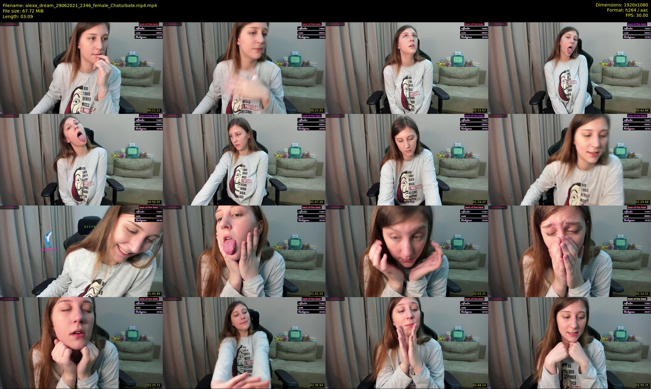 alexa_dream — 4 minute Chaturbate female cam show recording, 1080p, Jun 29, 2021