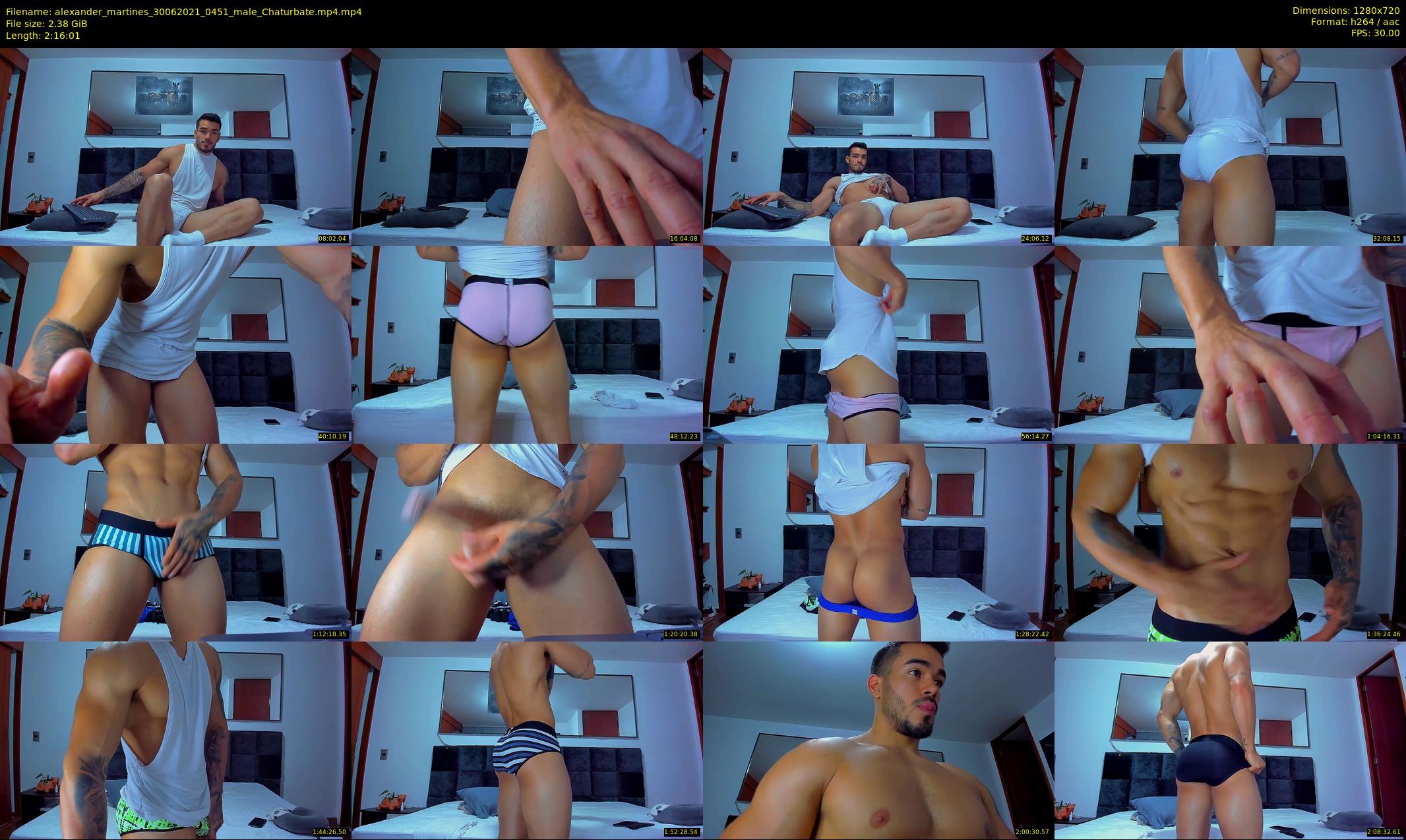 alexander_martines — 137 minute Chaturbate male cam show recording, 720p, Jun 30, 2021