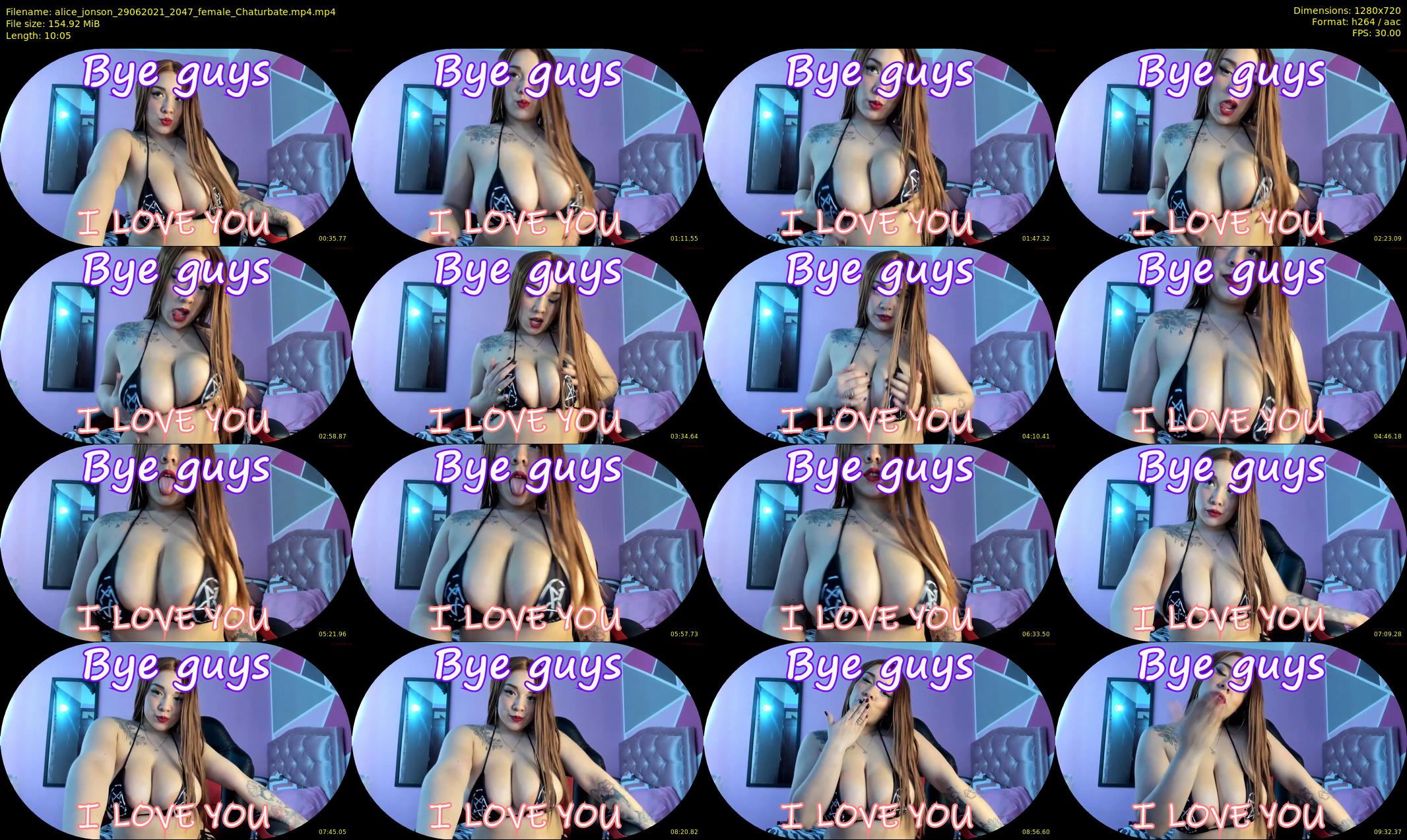 alice_jonson — 11 minute Chaturbate female cam show recording, 720p, Jun 29, 2021