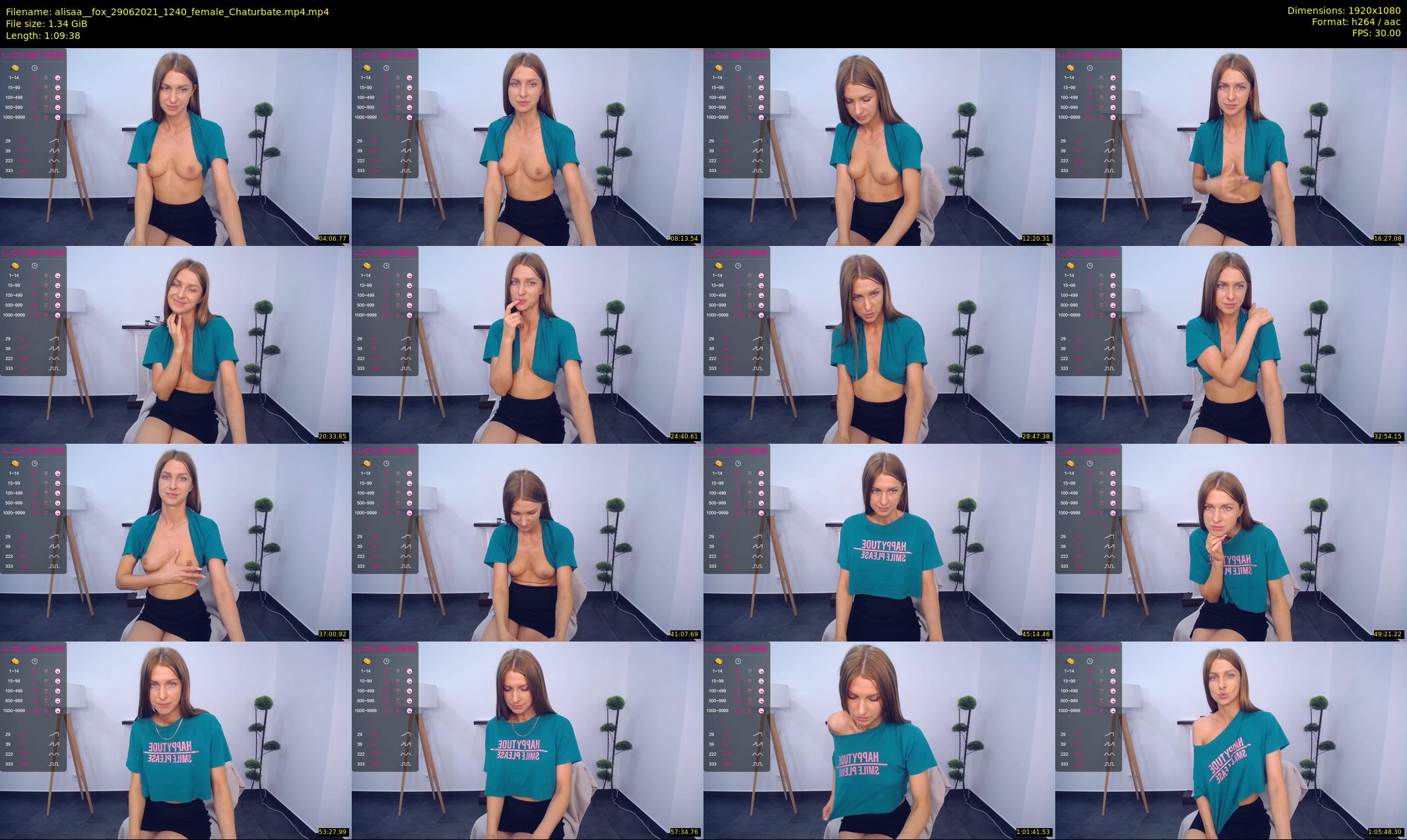 alisaa__fox — 70 minute Chaturbate female cam show recording, 1080p, Jun 29, 2021