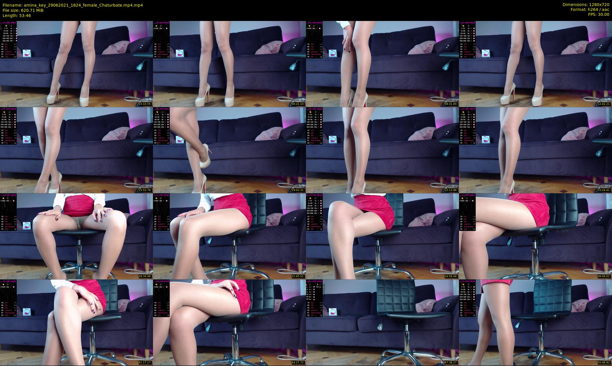 amina_key — 54 minute Chaturbate female cam show recording, 720p, Jun 29, 2021