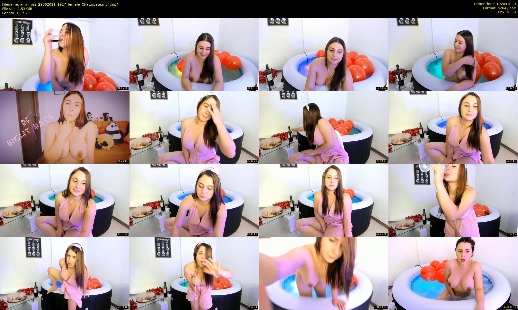 amy_ross — 73 minute Chaturbate female cam show recording, 1080p, Jun 29, 2021