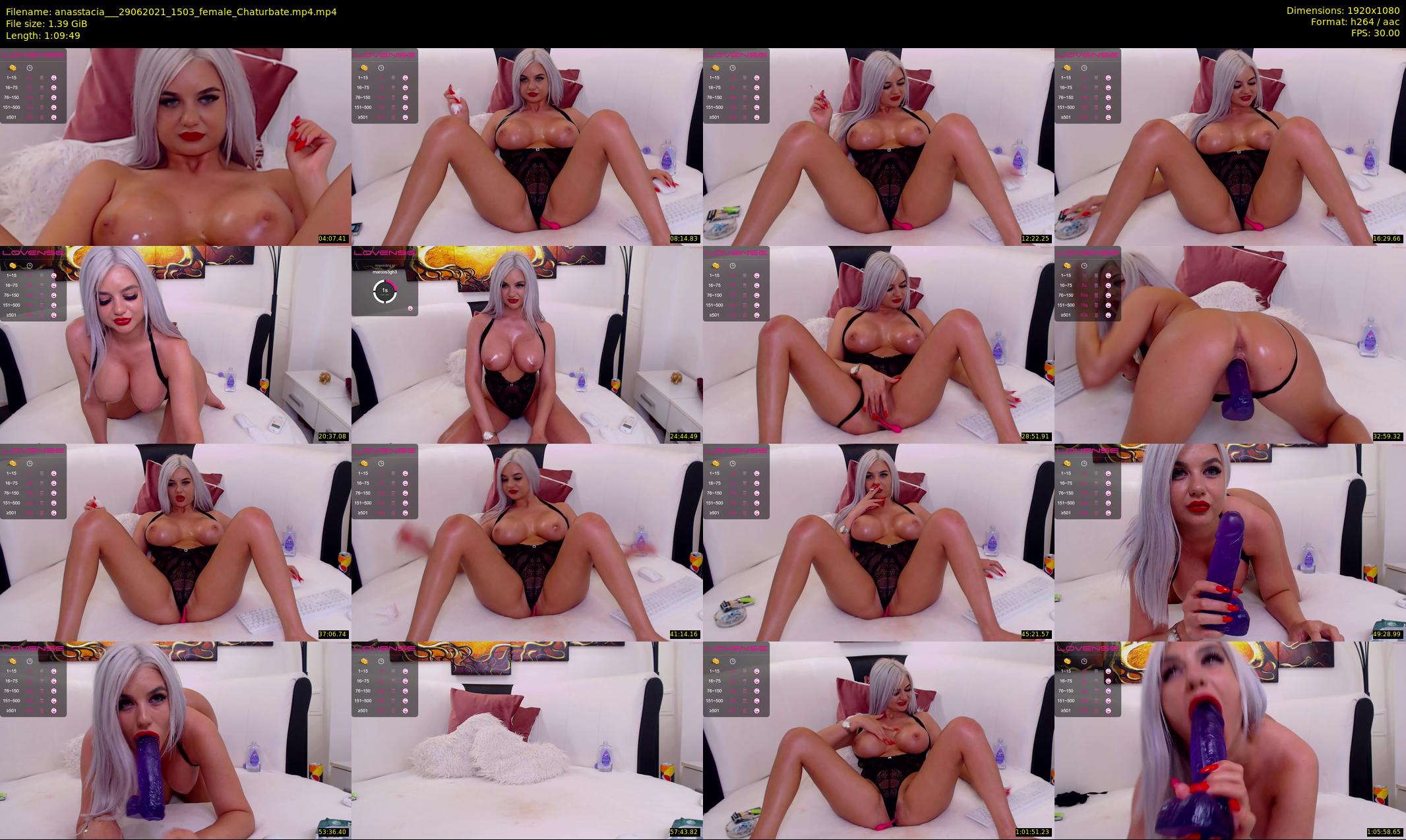 anasstacia__ — 70 minute Chaturbate female cam show recording, 1080p, Jun 29, 2021