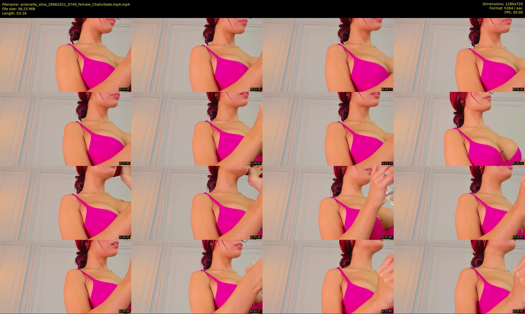 antonella_silva — 4 minute Chaturbate female cam show recording, 720p, Jun 29, 2021