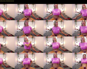 athenearusell — 9 minute Chaturbate female cam show recording, 720p, Jun 30, 2021
