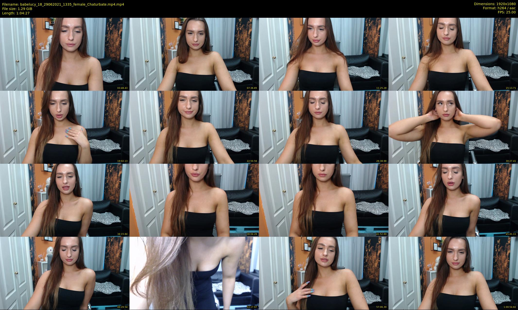 babelucy_18 — 65 minute Chaturbate female cam show recording, 1080p, Jun 29, 2021
