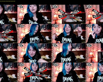 blueasfuck — 70 minute Chaturbate female cam show recording, 720p, Jun 29, 2021