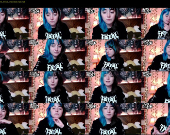 blueasfuck — 18 minute Chaturbate female cam show recording, 720p, Jun 29, 2021