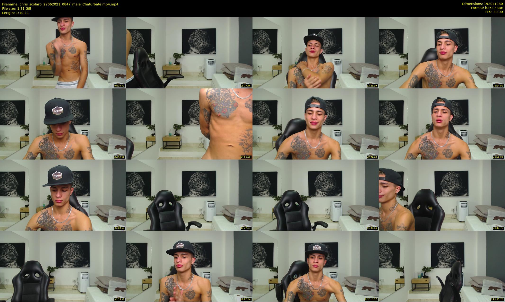 chris_scolaro — 71 minute Chaturbate male cam show recording, 1080p, Jun 29, 2021