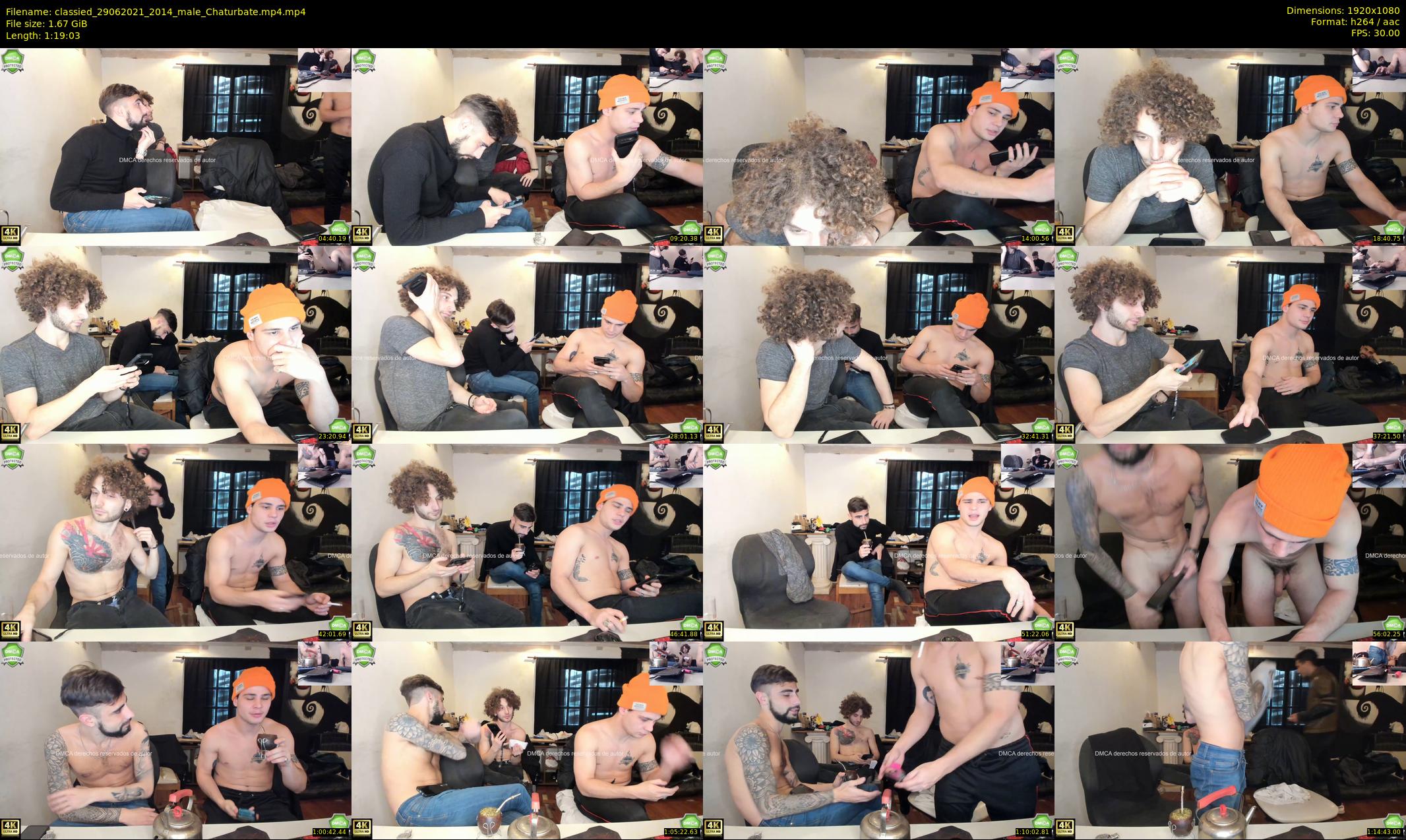 classied — 80 minute Chaturbate male cam show recording, 1080p, Jun 29, 2021