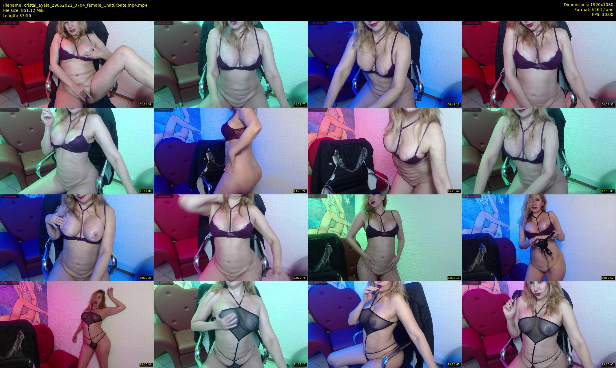 cristal_ayala — 38 minute Chaturbate female cam show recording, 1080p, Jun 29, 2021