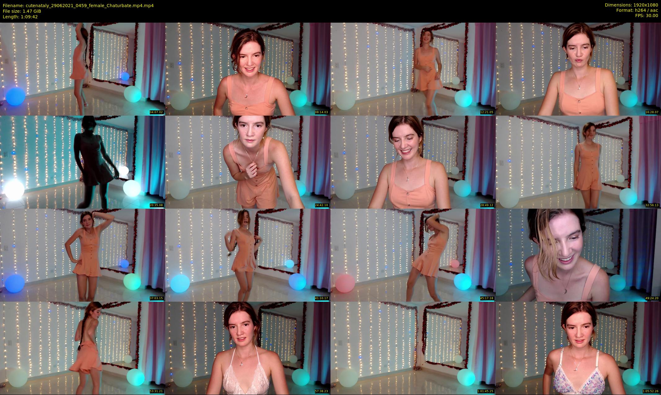 cutenataly — 70 minute Chaturbate female cam show recording, 1080p, Jun 29, 2021