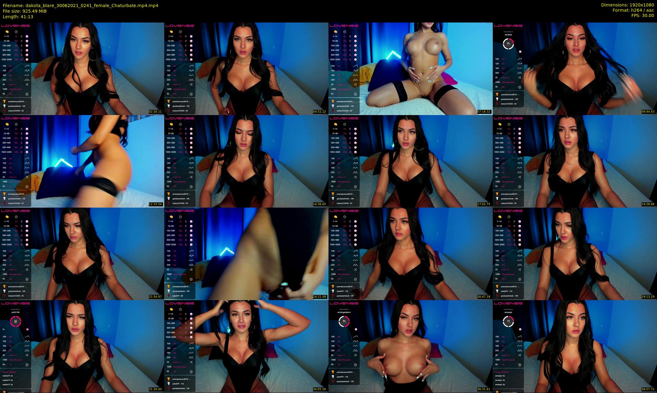 dakota_blare — 42 minute Chaturbate female cam show recording, 1080p, Jun 30, 2021