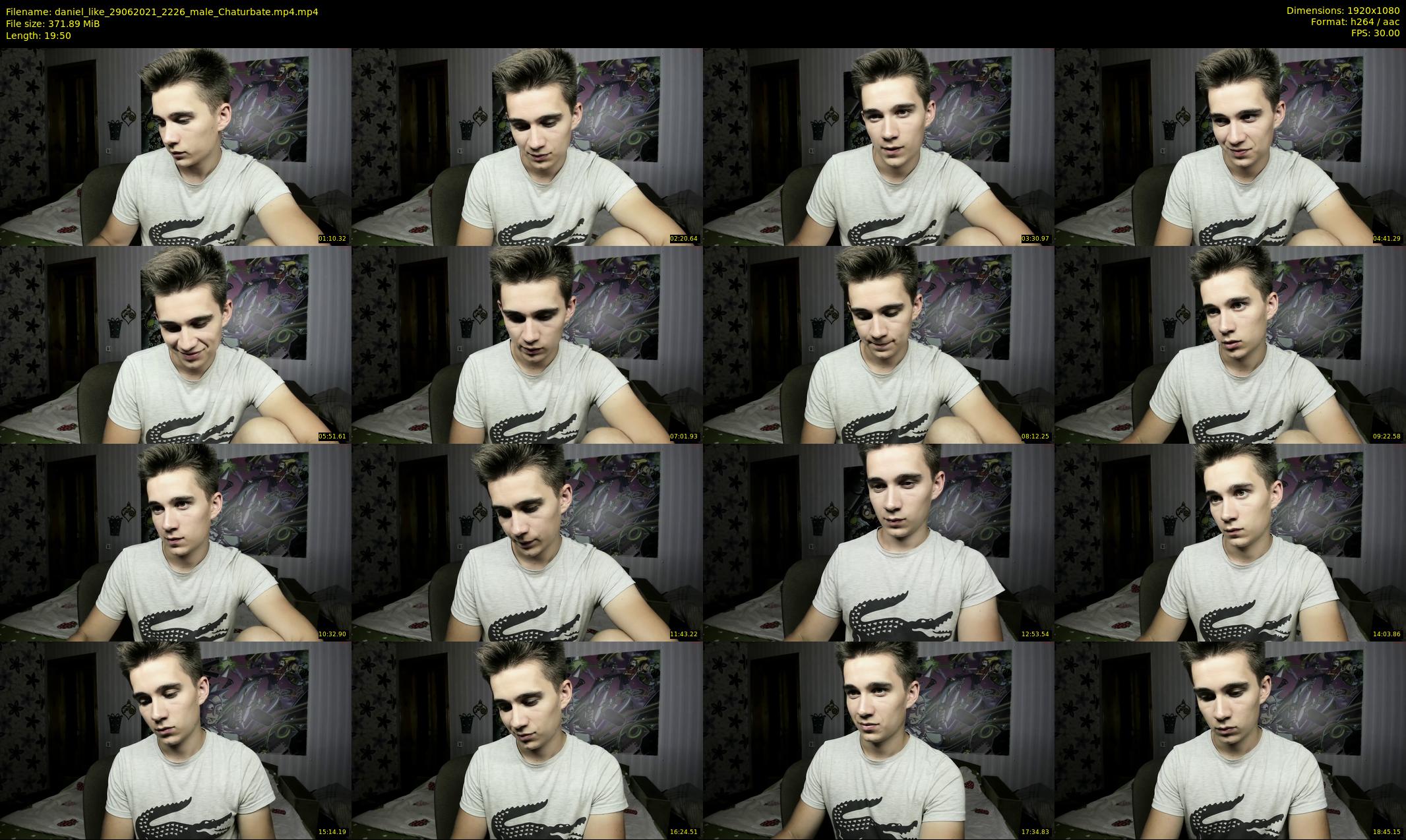 daniel_like — 20 minute Chaturbate male cam show recording, 1080p, Jun 29, 2021