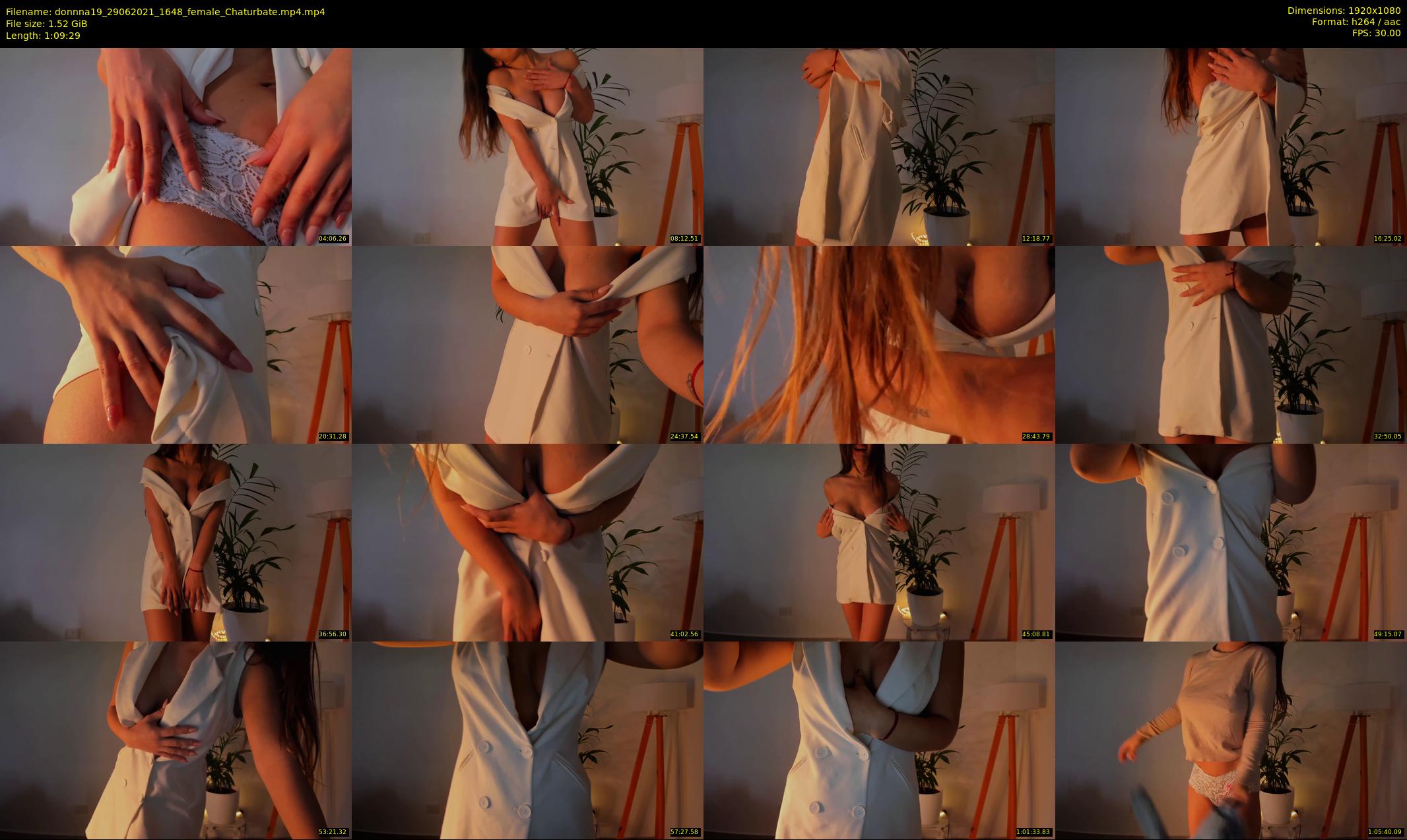 donnna19 — 70 minute Chaturbate female cam show recording, 1080p, Jun 29, 2021