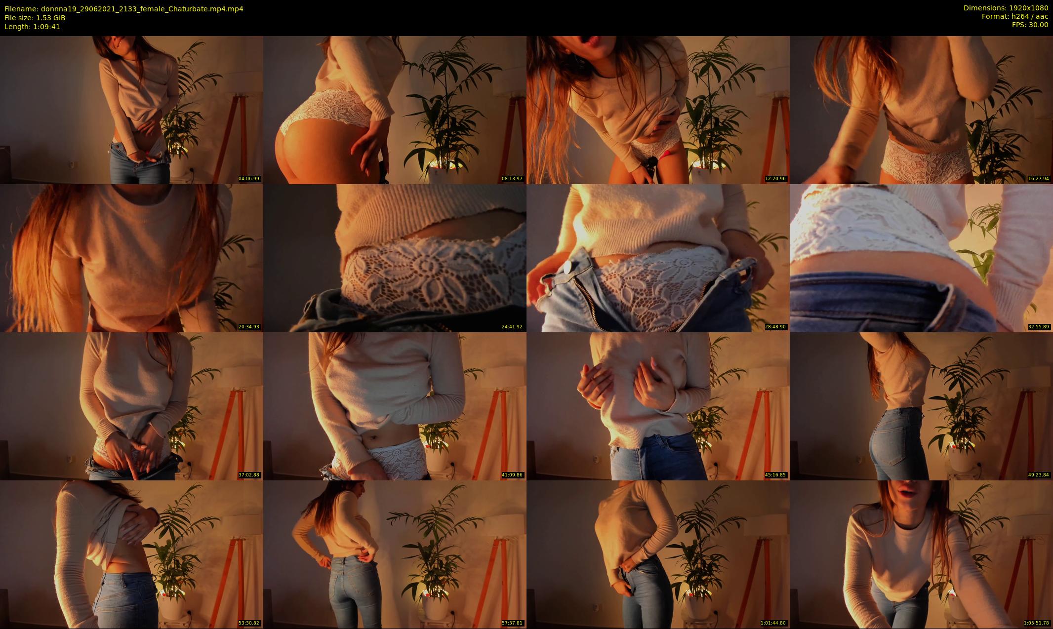 donnna19 — 70 minute Chaturbate female cam show recording, 1080p, Jun 29, 2021