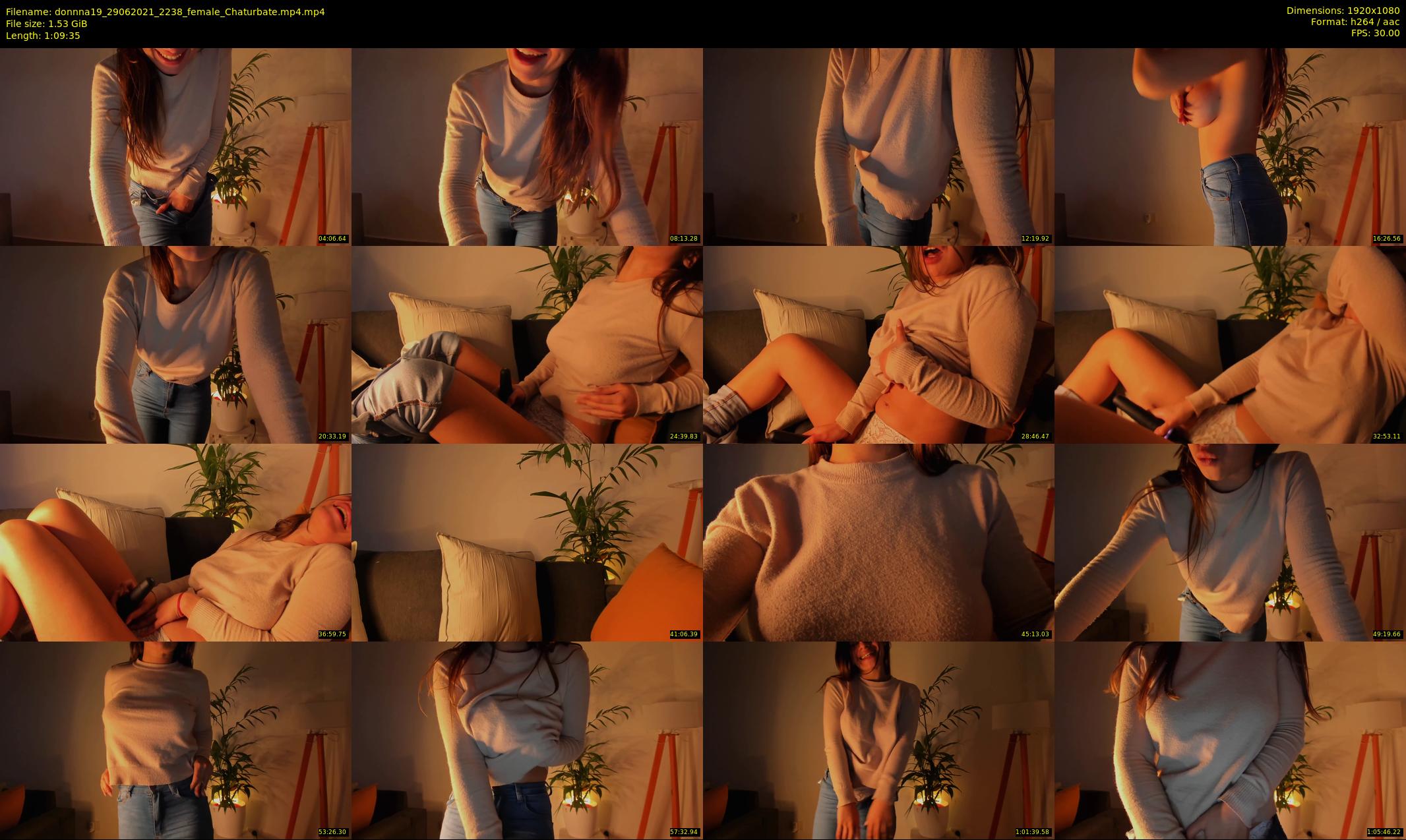 donnna19 — 70 minute Chaturbate female cam show recording, 1080p, Jun 29, 2021