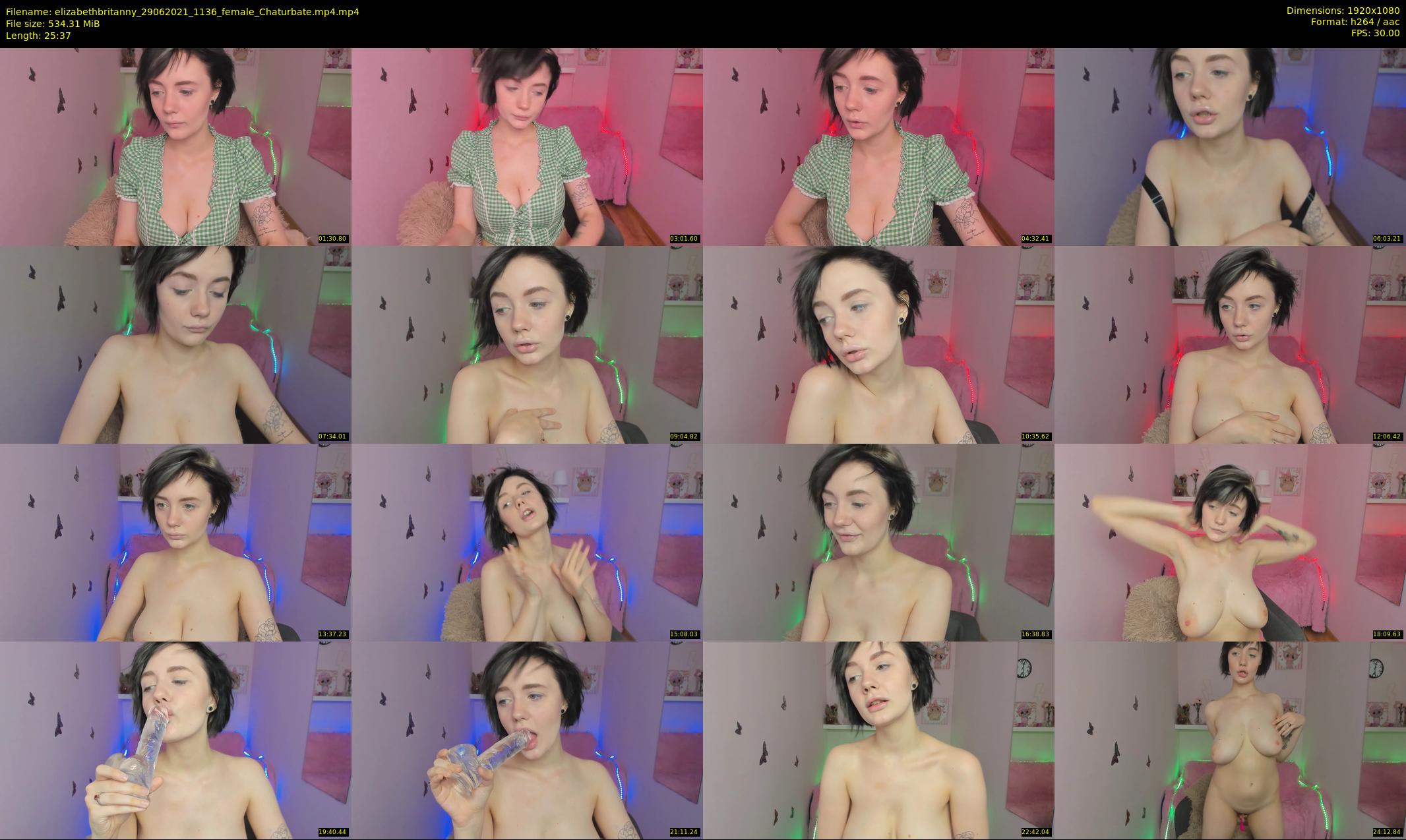 elizabethbritanny — 26 minute Chaturbate female cam show recording, 1080p, Jun 29, 2021