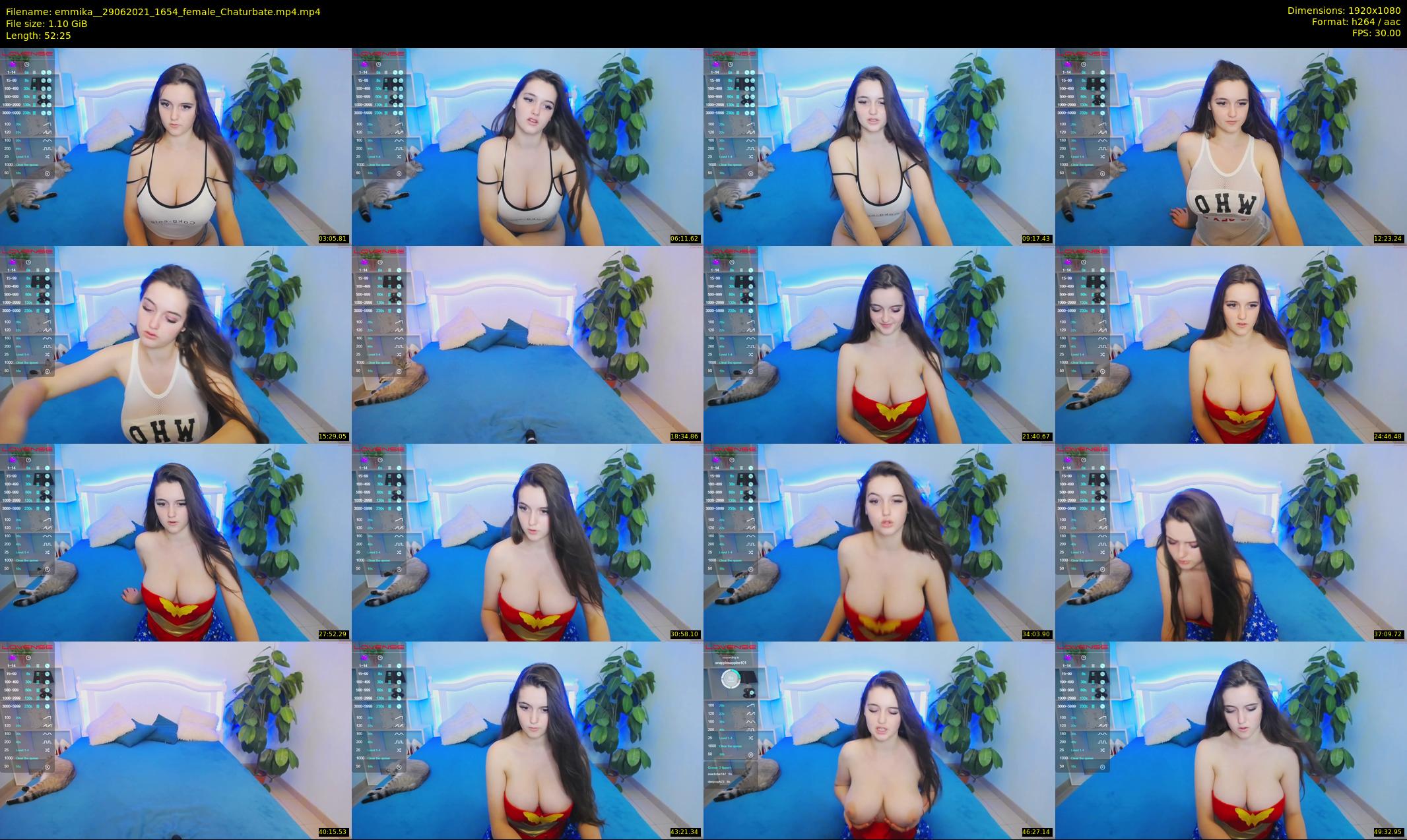 emmika_ — 53 minute Chaturbate female cam show recording, 1080p, Jun 29, 2021