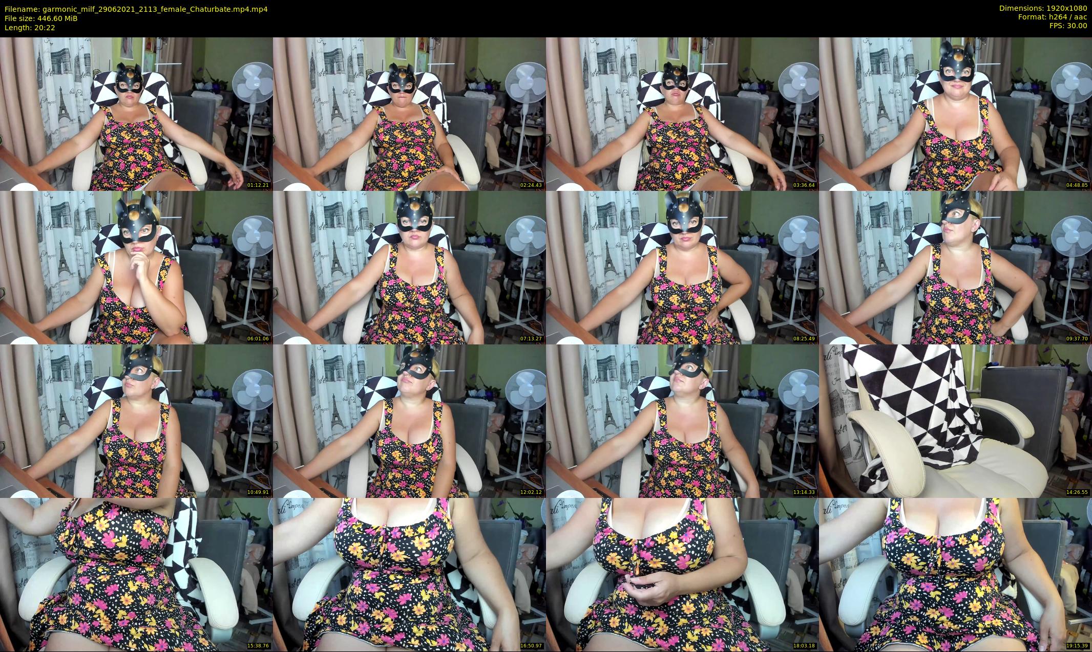 garmonic_milf — 21 minute Chaturbate female cam show recording, 1080p, Jun 29, 2021