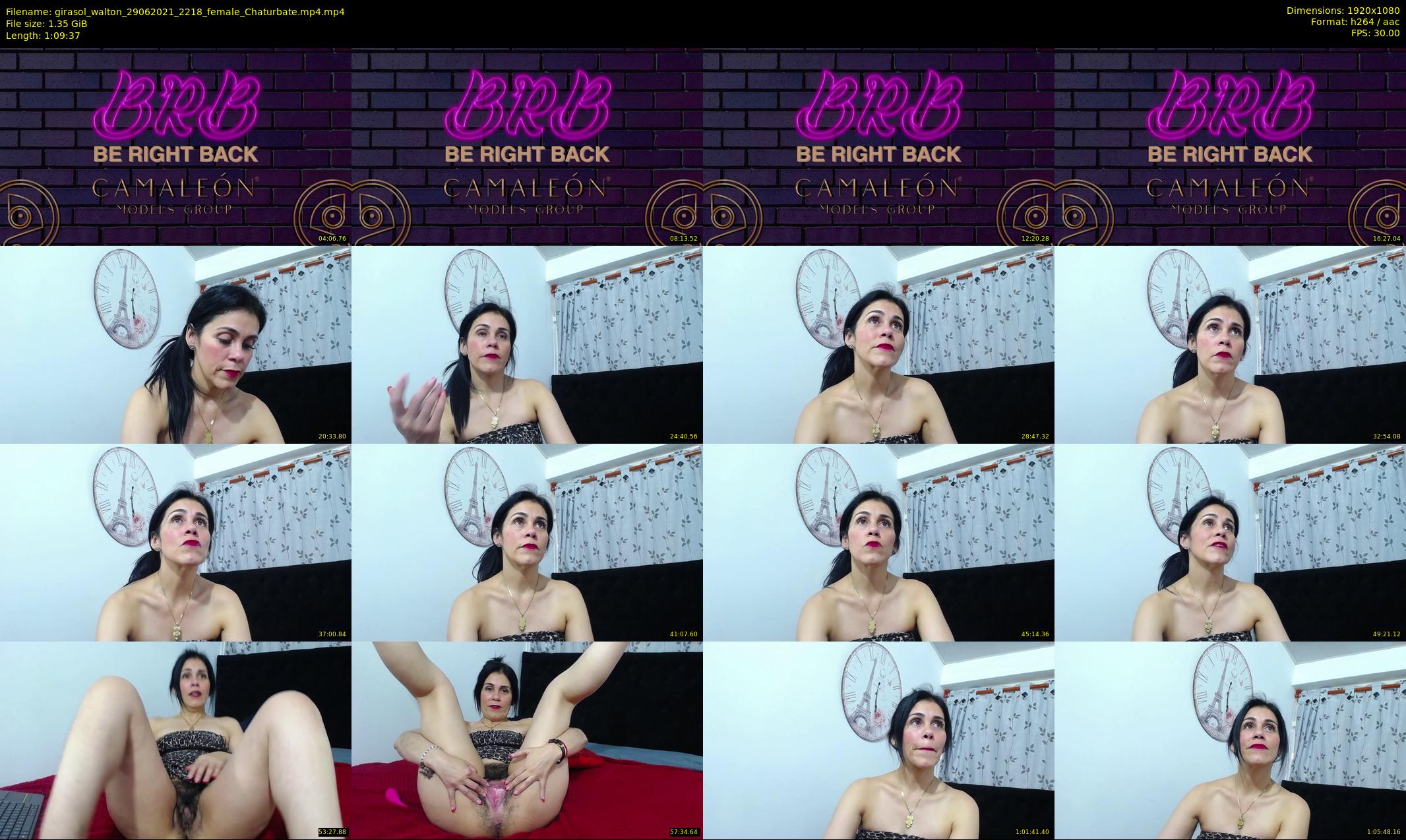 girasol_walton — 70 minute Chaturbate female cam show recording, 1080p, Jun 29, 2021