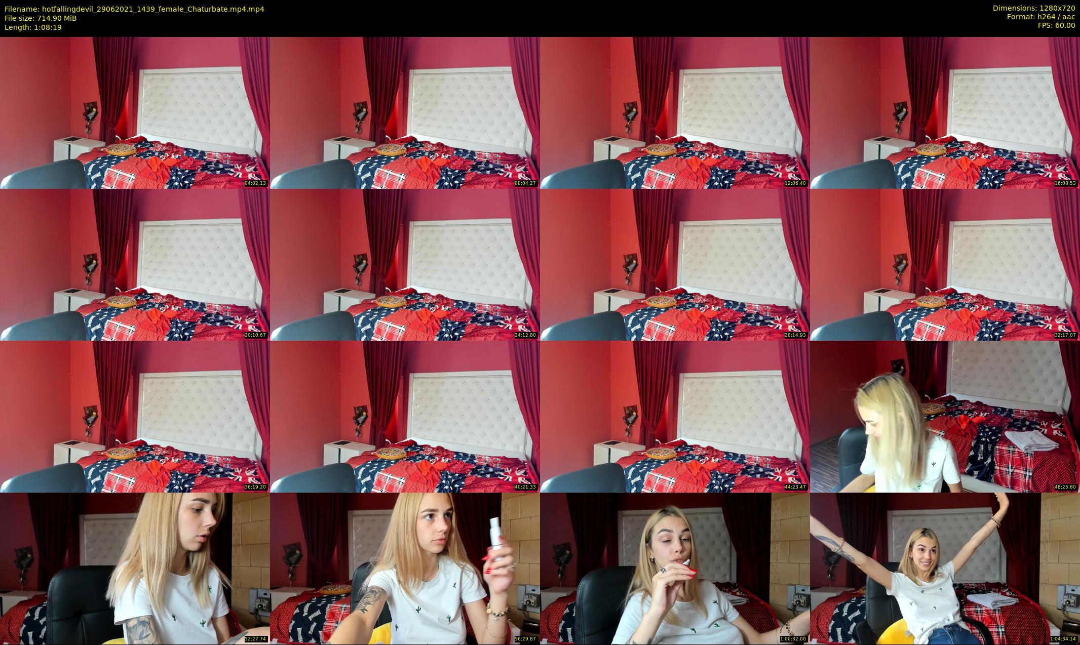 hotfallingdevil — 69 minute Chaturbate female cam show recording, 720p, Jun 29, 2021
