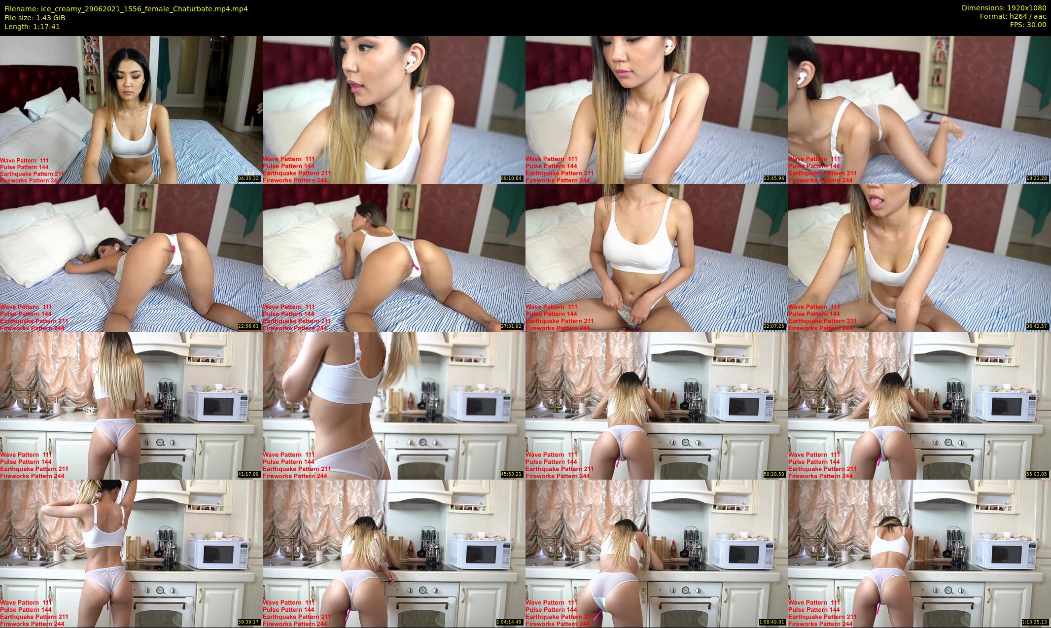 ice_creamy — 78 minute Chaturbate female cam show recording, 1080p, Jun 29, 2021