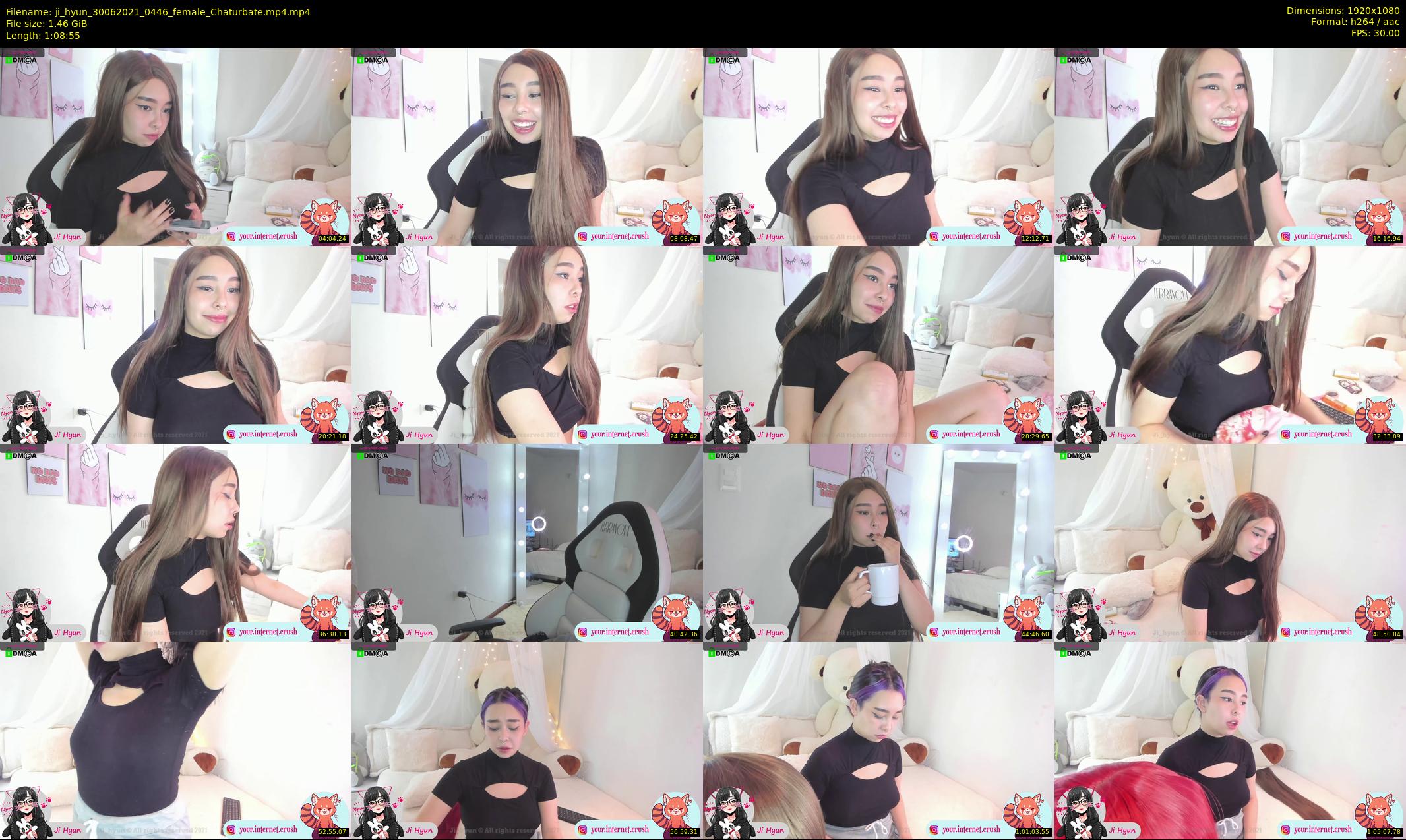 ji_hyun — 69 minute Chaturbate female cam show recording, 1080p, Jun 30, 2021