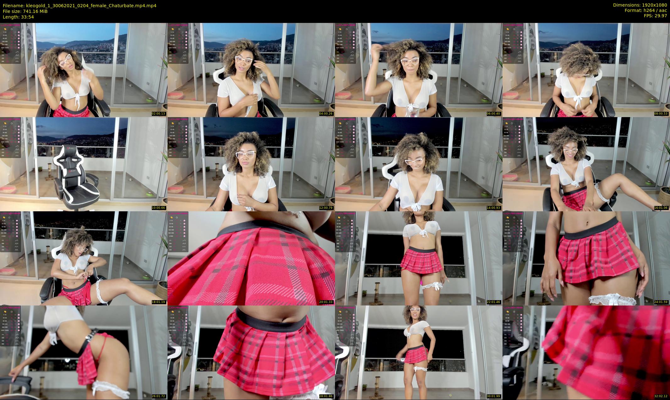 kleogold_1 — 34 minute Chaturbate female cam show recording, 1080p, Jun 30, 2021