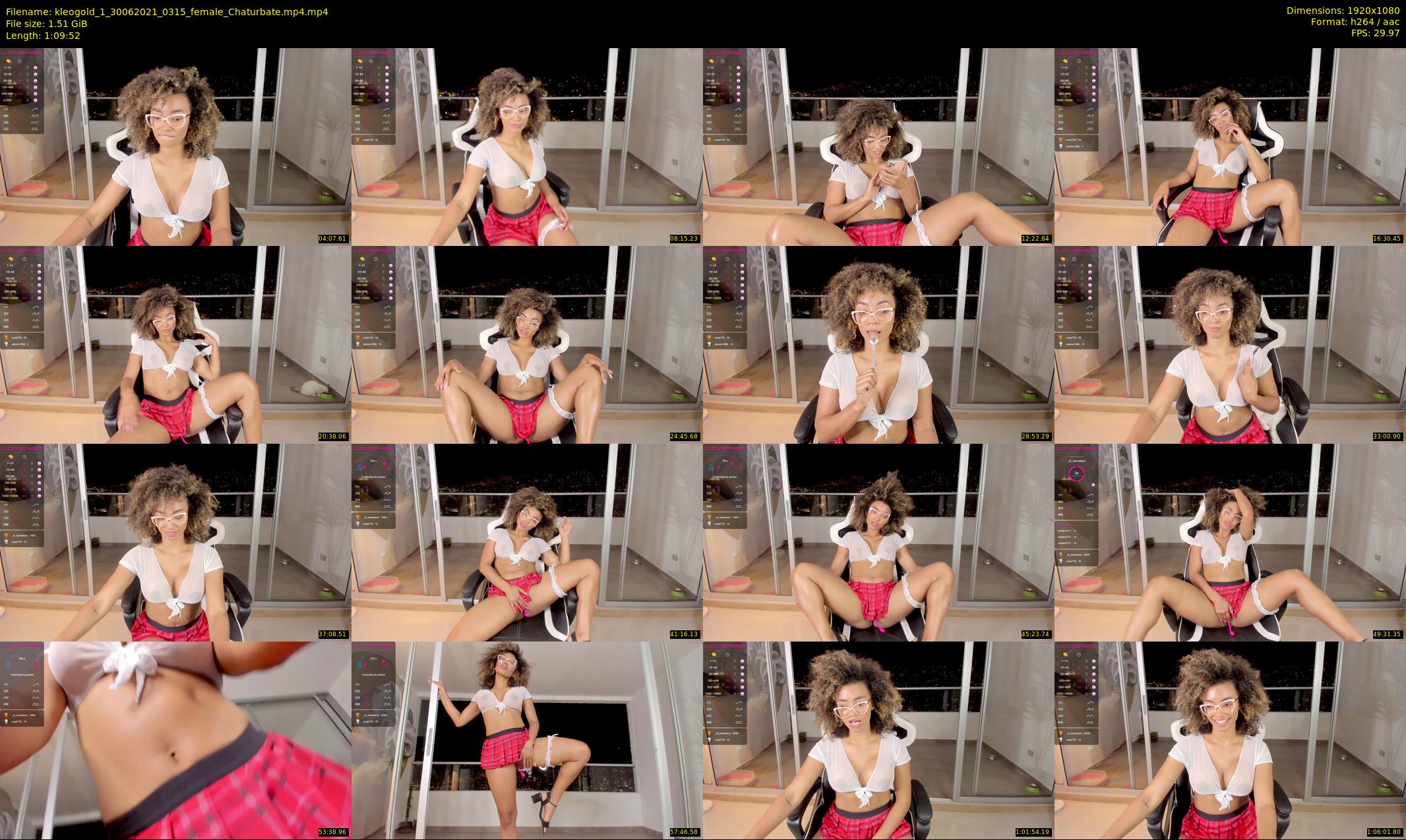 kleogold_1 — 70 minute Chaturbate female cam show recording, 1080p, Jun 30, 2021