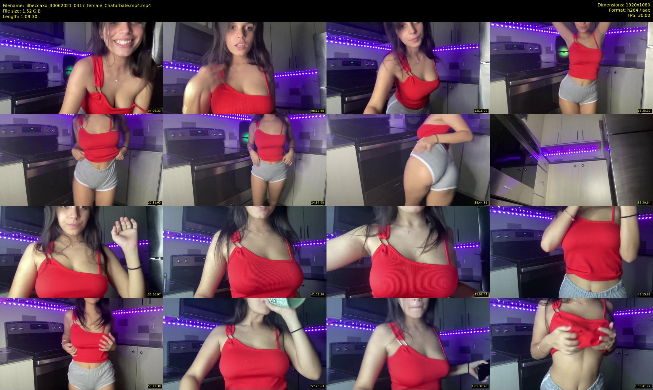 lilbeccaxo — 70 minute Chaturbate female cam show recording, 1080p, Jun 30, 2021