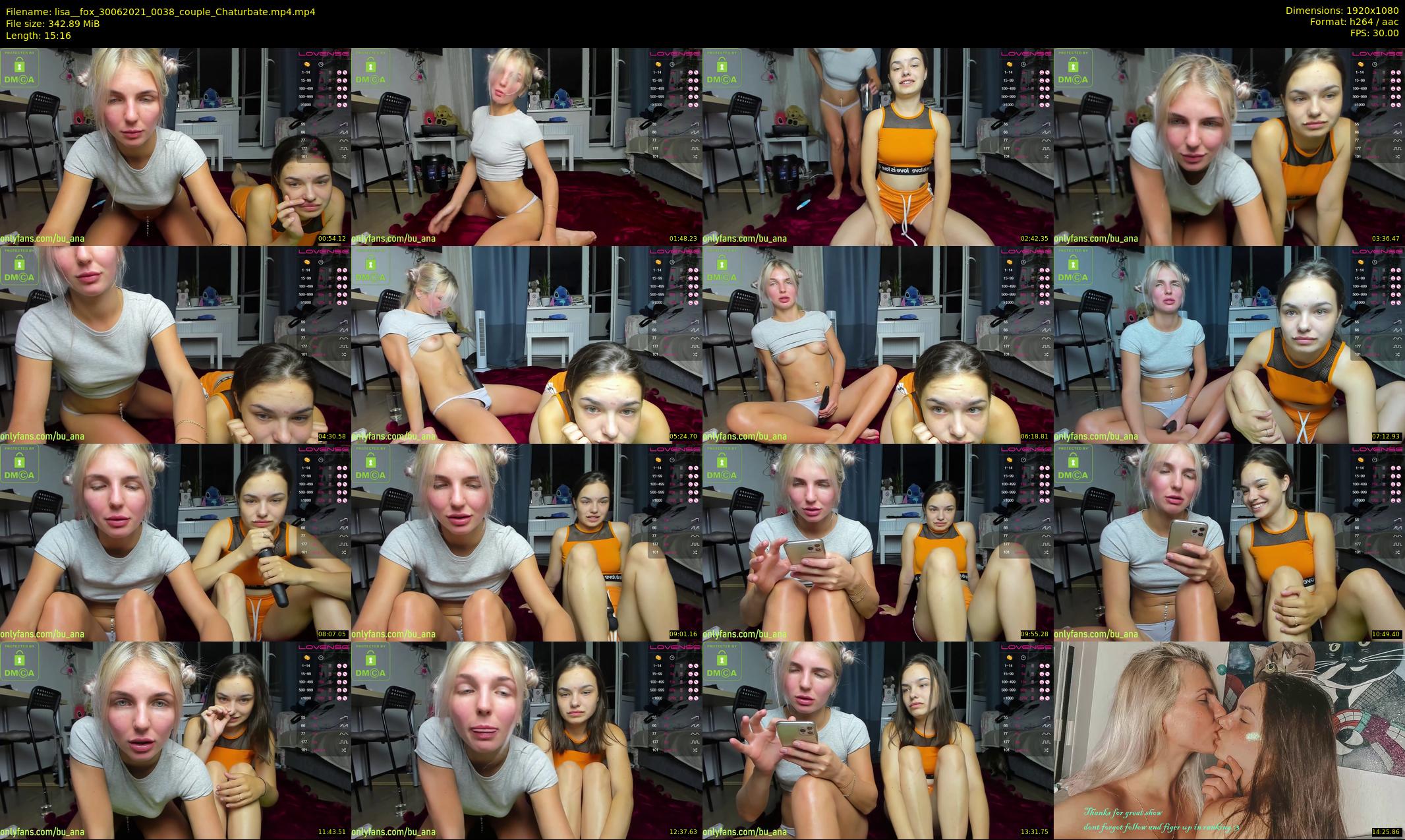 lisa__fox — 16 minute Chaturbate female cam show recording, 1080p, Jun 30, 2021
