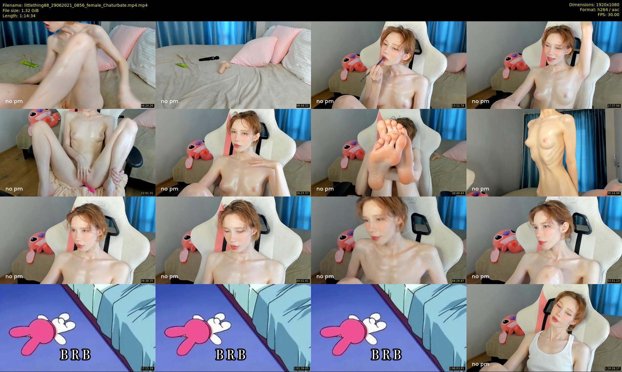 littlething88 — 75 minute Chaturbate female cam show recording, 1080p, Jun 29, 2021