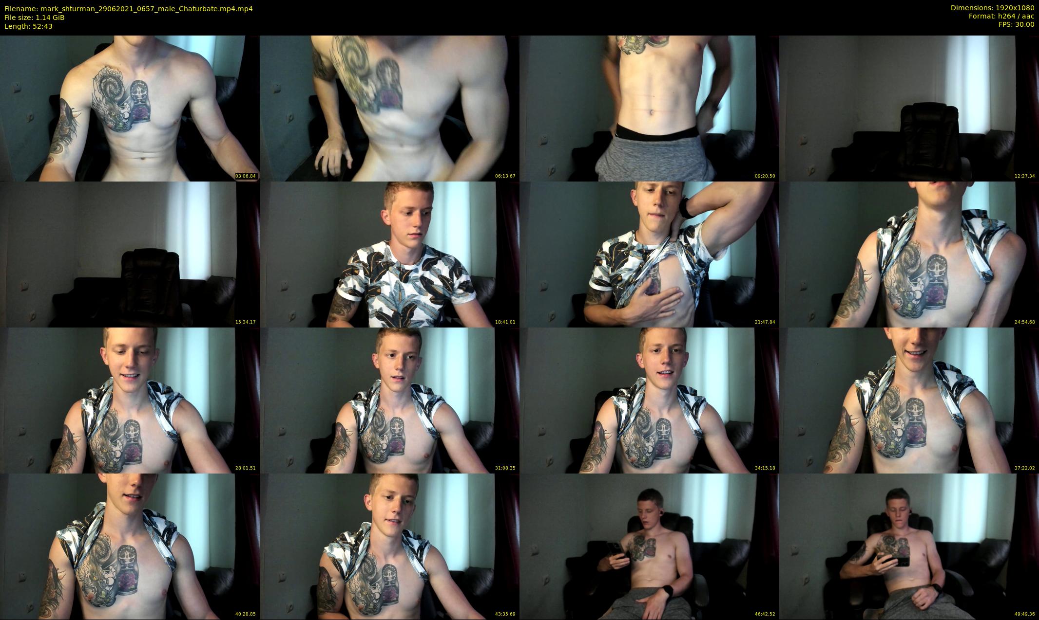 mark_shturman — 53 minute Chaturbate male cam show recording, 1080p, Jun 29, 2021