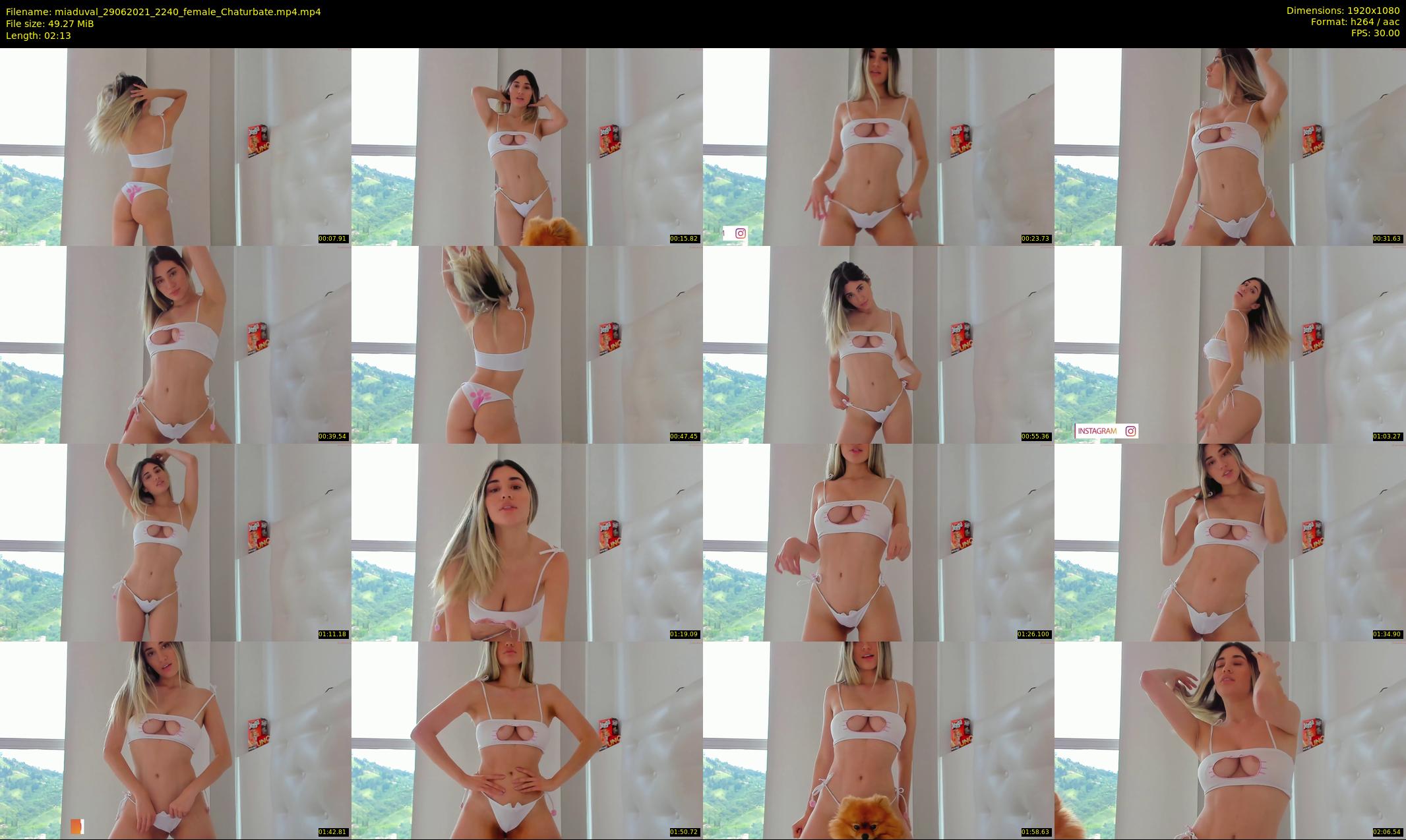 miaduval — 3 minute Chaturbate female cam show recording, 1080p, Jun 29, 2021