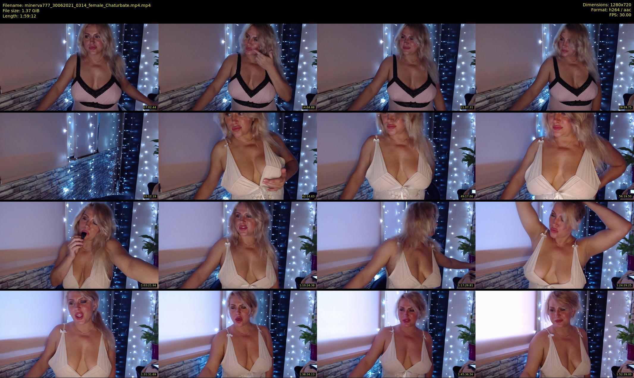 minerva777 — 120 minute Chaturbate female cam show recording, 720p, Jun 30, 2021