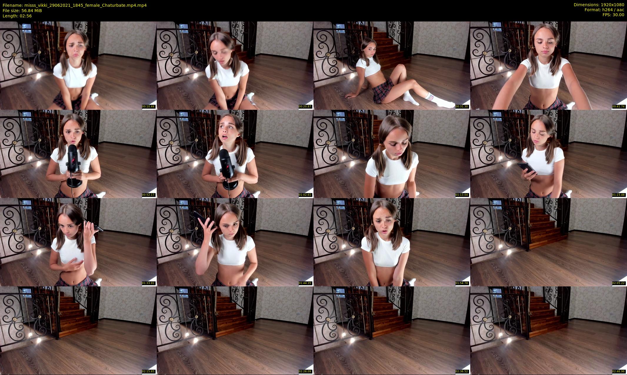 misss_vikki — 3 minute Chaturbate female cam show recording, 1080p, Jun 29, 2021