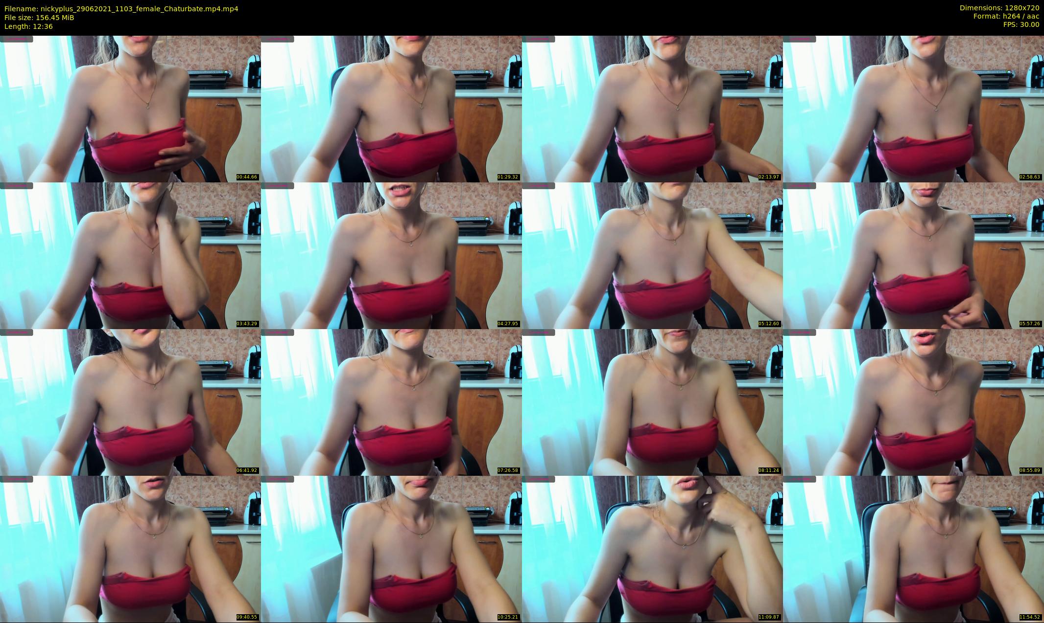 nickyplus — 13 minute Chaturbate couple cam show recording, 720p, Jun 29, 2021