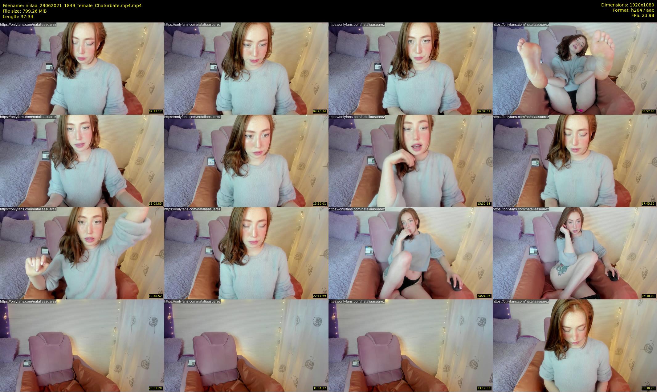 niilaa — 38 minute Chaturbate female cam show recording, 1080p, Jun 29, 2021