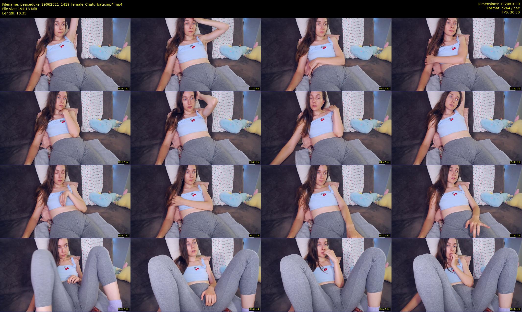 peaceduke — 11 minute Chaturbate female cam show recording, 1080p, Jun 29, 2021