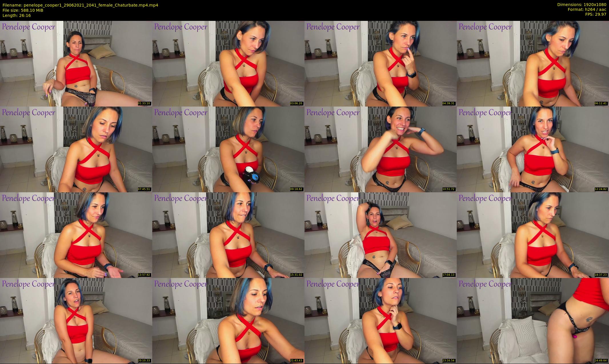 penelope_cooper1 — 27 minute Chaturbate female cam show recording, 1080p, Jun 29, 2021