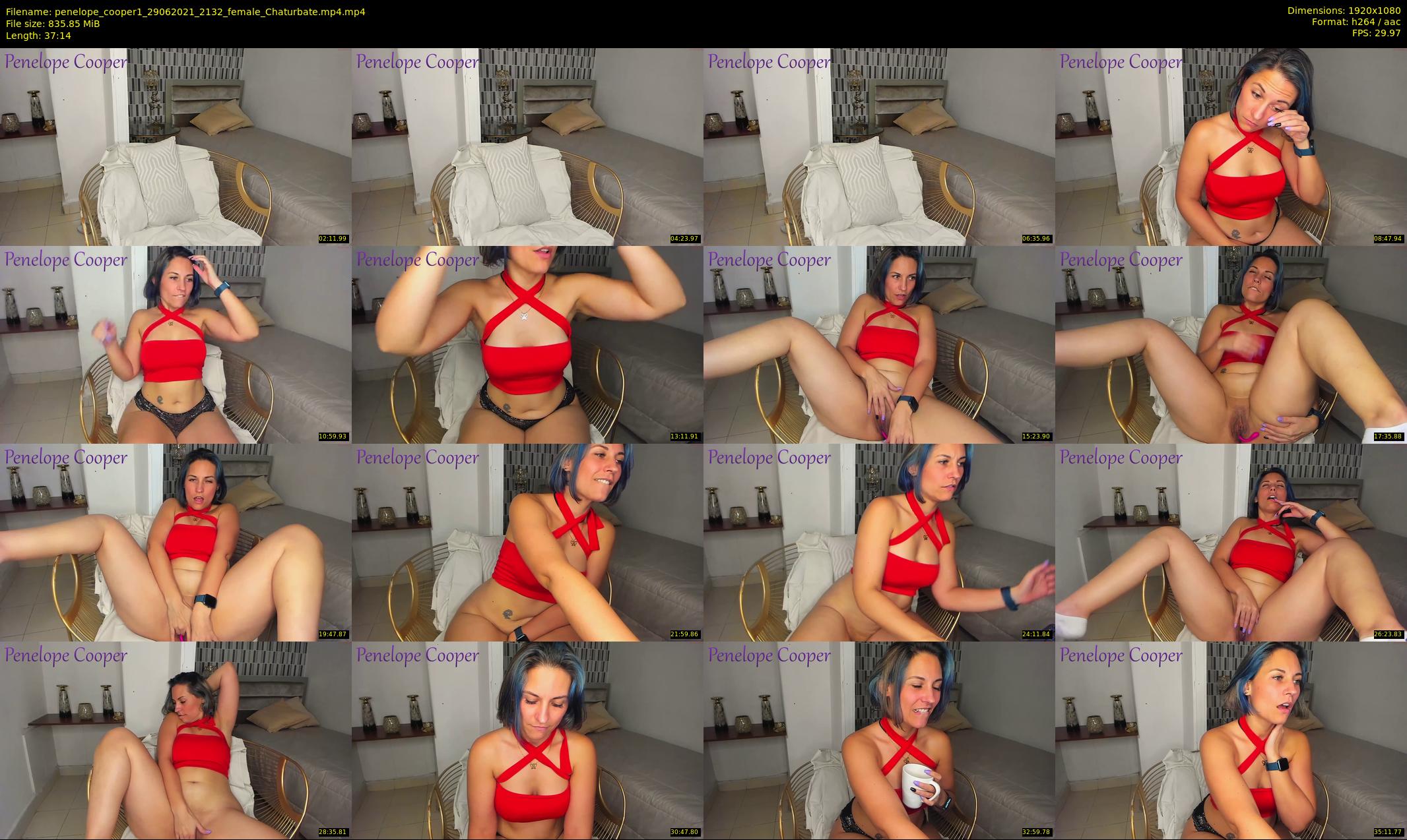 penelope_cooper1 — 38 minute Chaturbate female cam show recording, 1080p, Jun 29, 2021