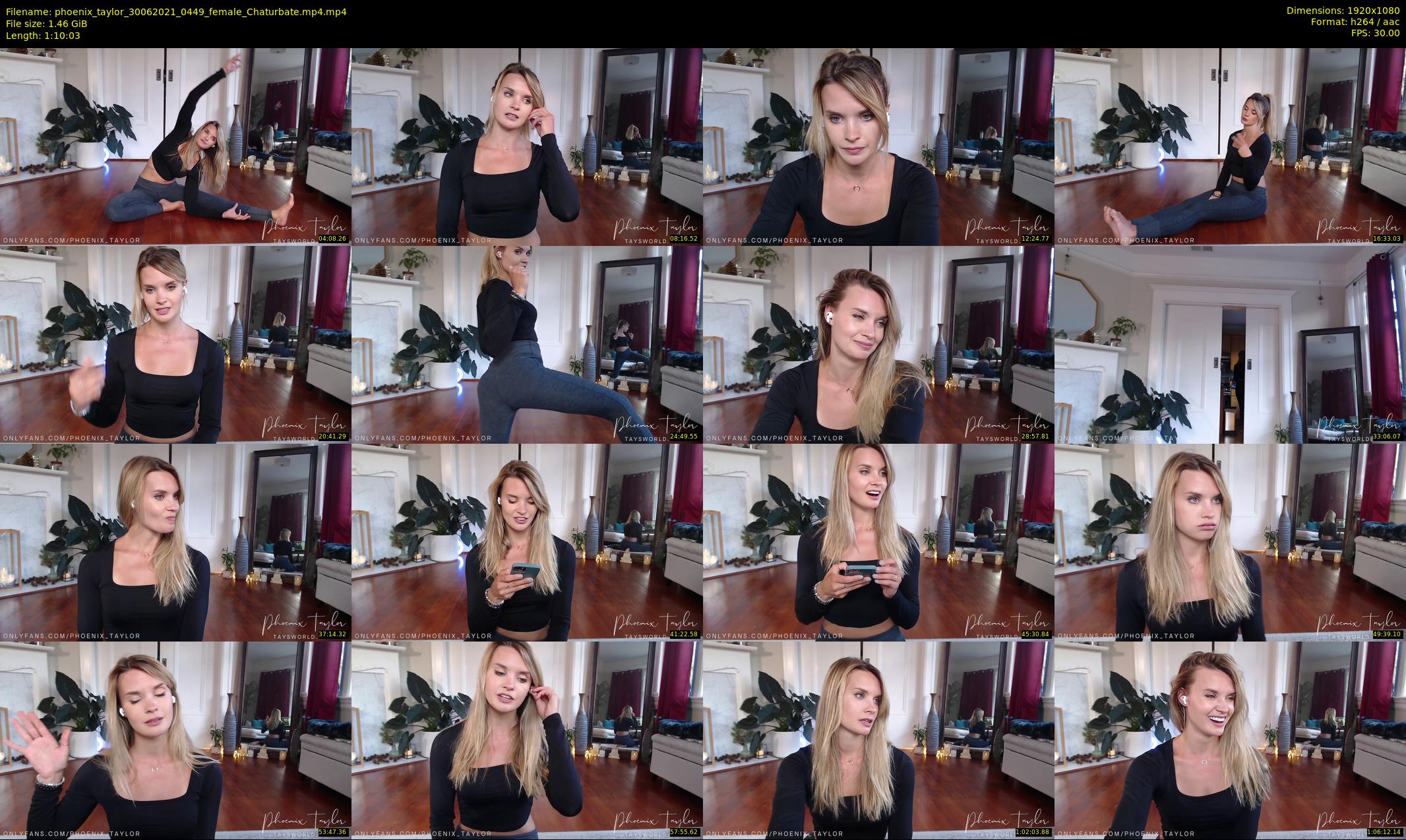 phoenix_taylor — 71 minute Chaturbate female cam show recording, 1080p, Jun 30, 2021