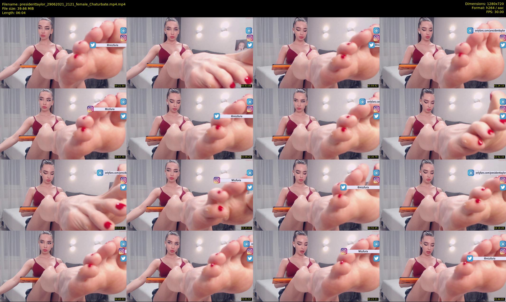 presidenttaylor — 7 minute Chaturbate female cam show recording, 720p, Jun 29, 2021