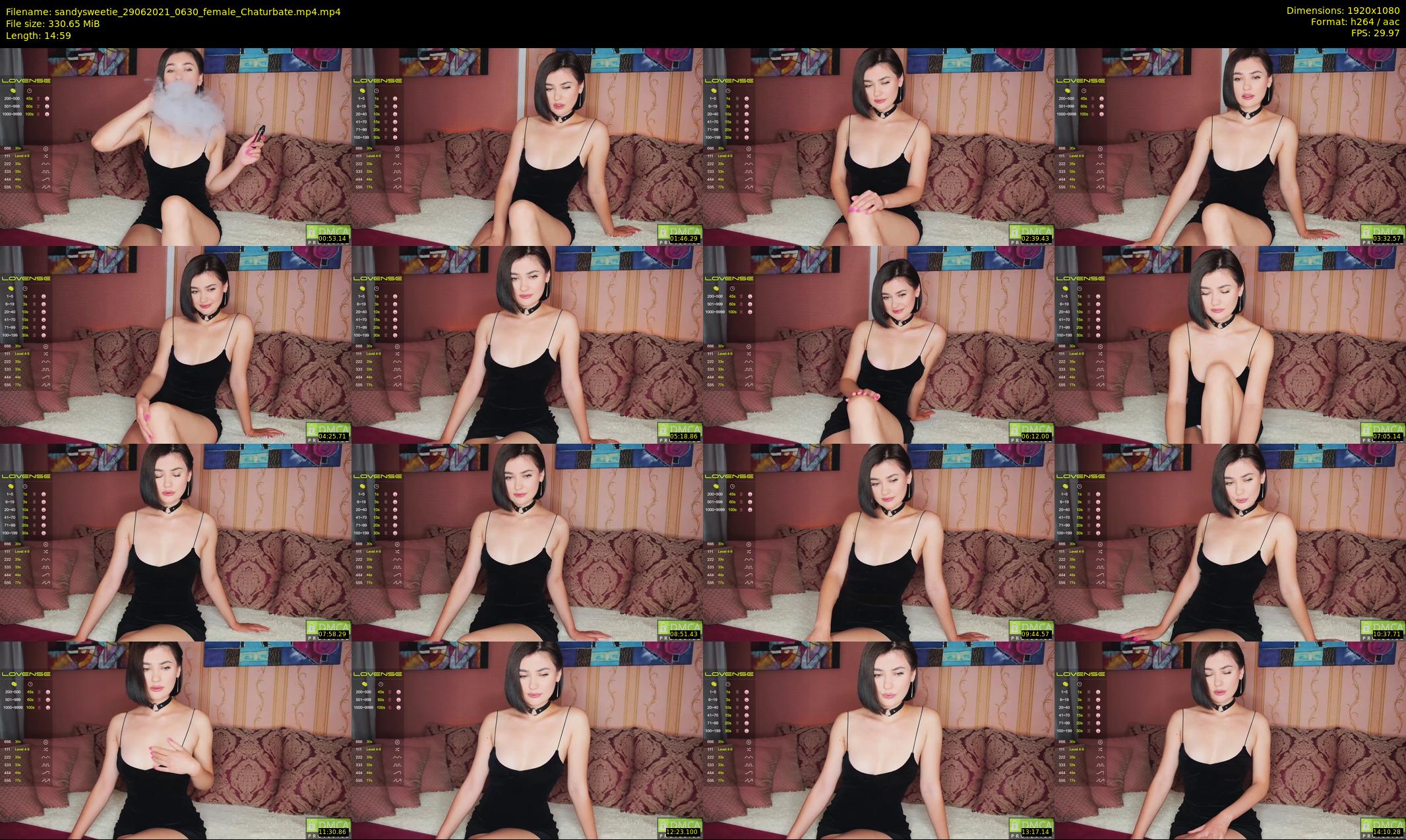 sandysweetie — 15 minute Chaturbate female cam show recording, 1080p, Jun 29, 2021