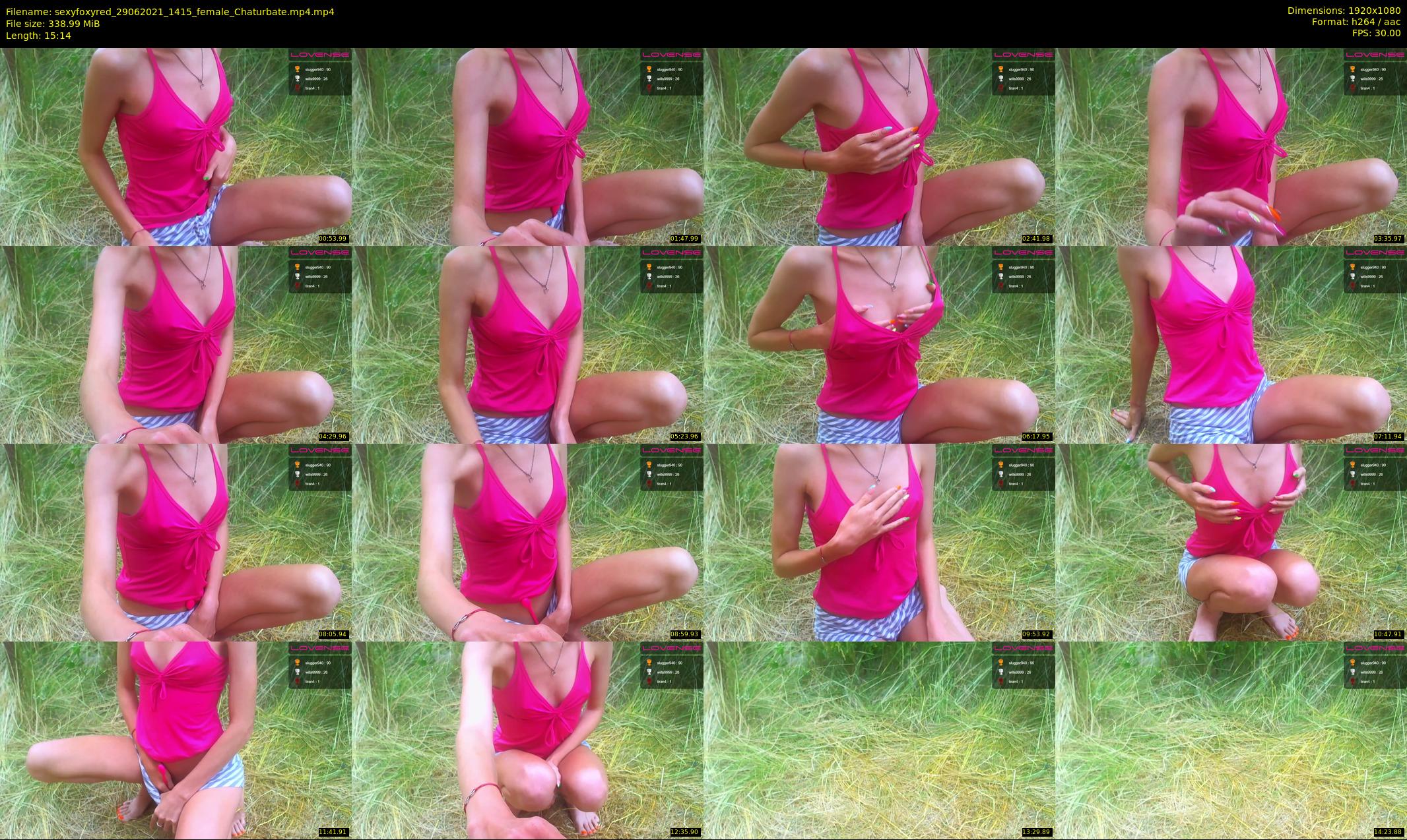 sexyfoxyred — 16 minute Chaturbate female cam show recording, 1080p, Jun 29, 2021