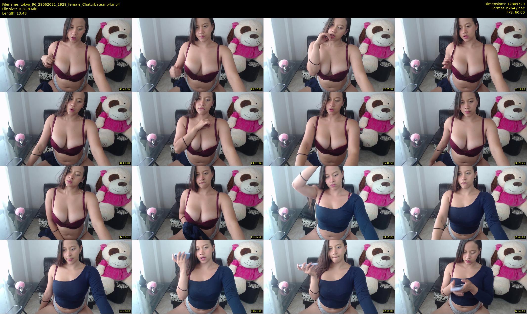 tokyo_96 — 14 minute Chaturbate female cam show recording, 720p, Jun 29, 2021