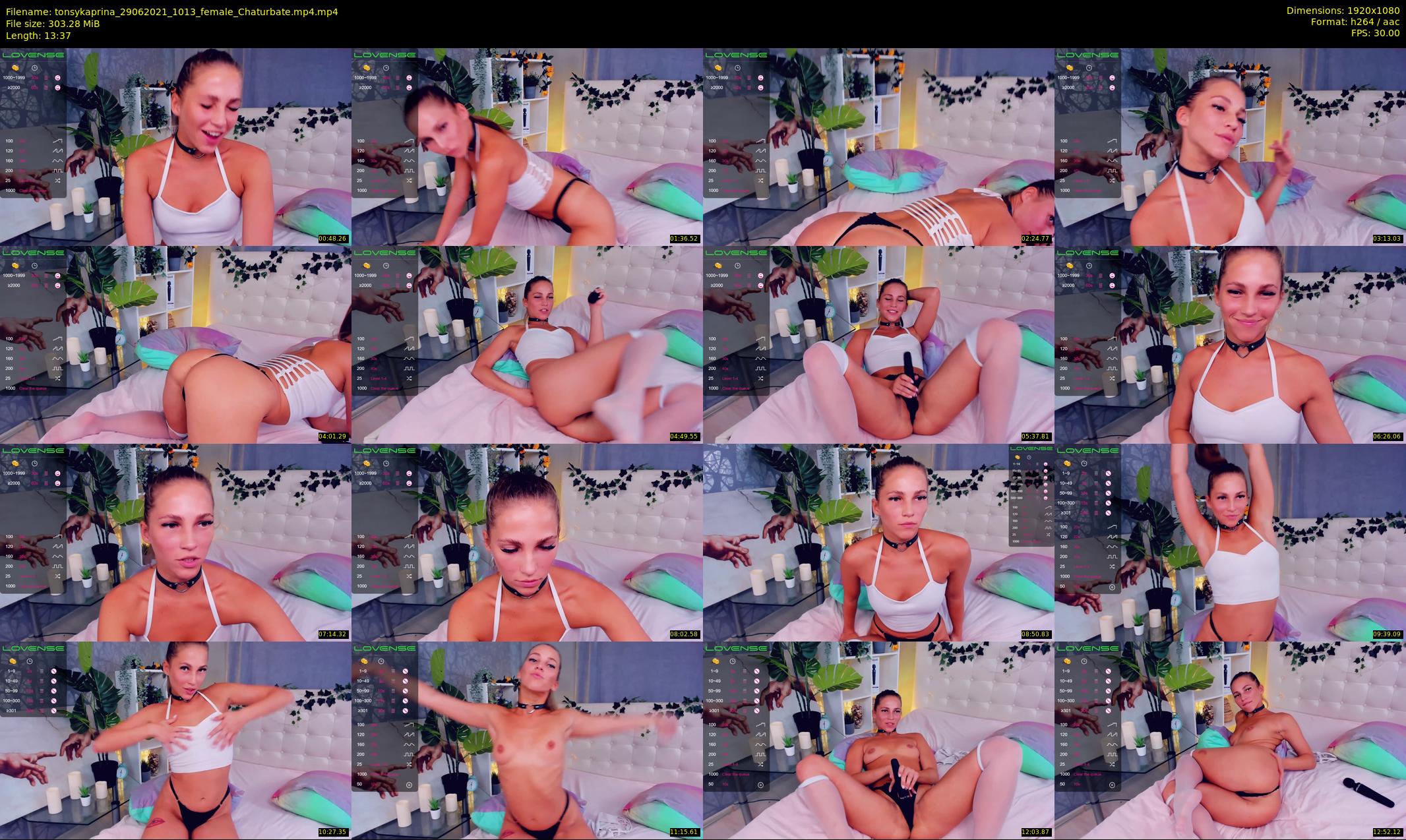 tonsykaprina — 14 minute Chaturbate couple cam show recording, 1080p, Jun 29, 2021