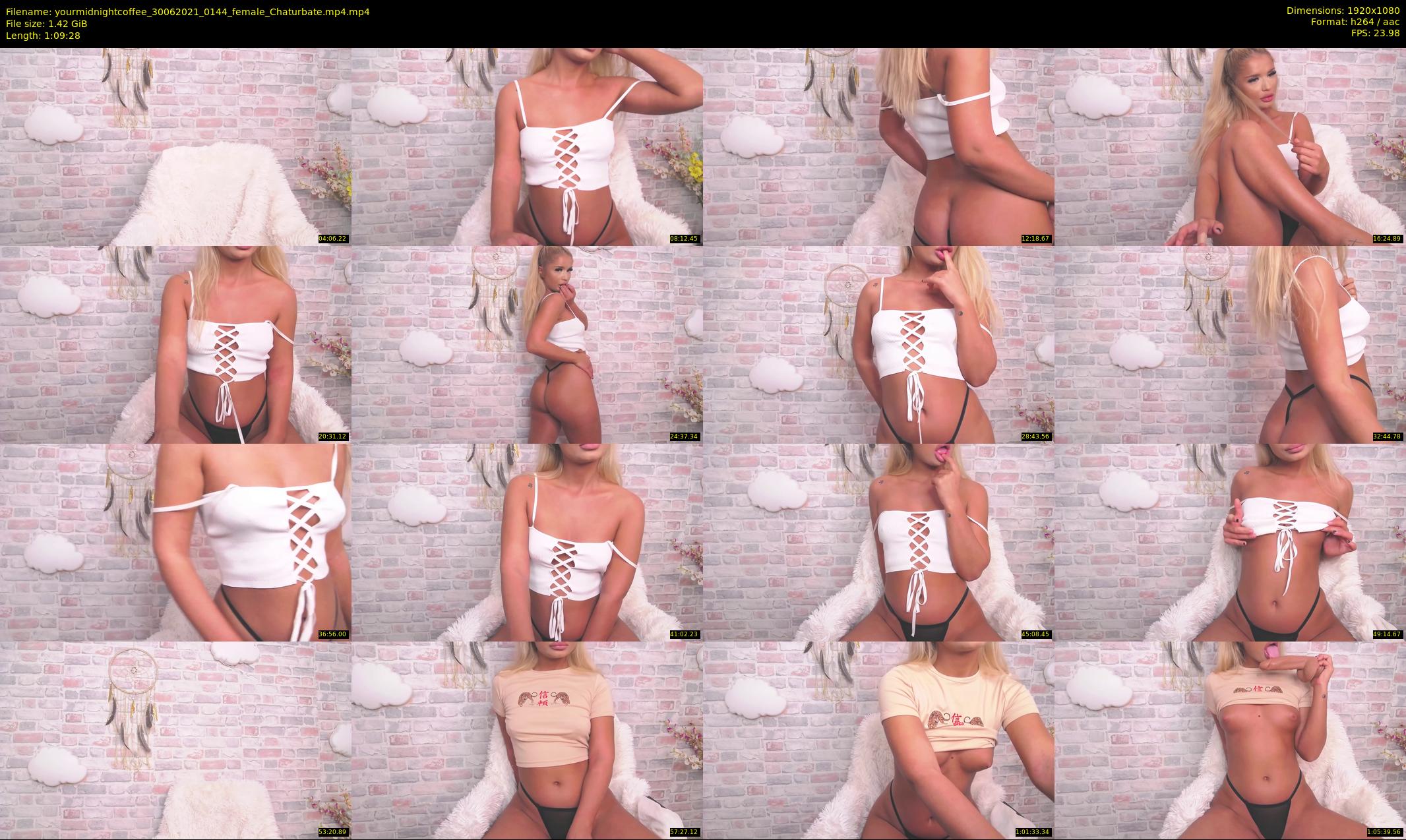 yourmidnightcoffee — 70 minute Chaturbate female cam show recording, 1080p, Jun 30, 2021